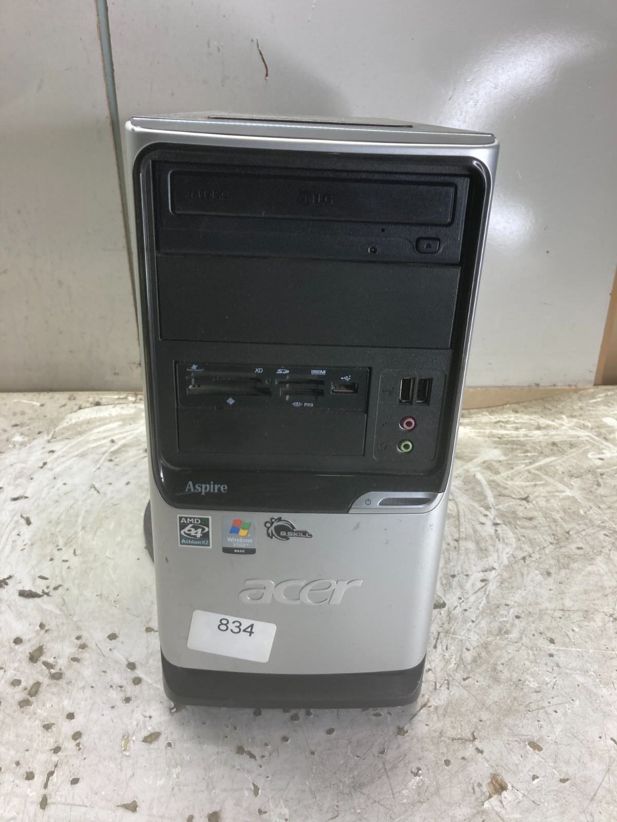 Acer Aspire T180 AMD Athlon X2 3800MHz 3GB NO HDD