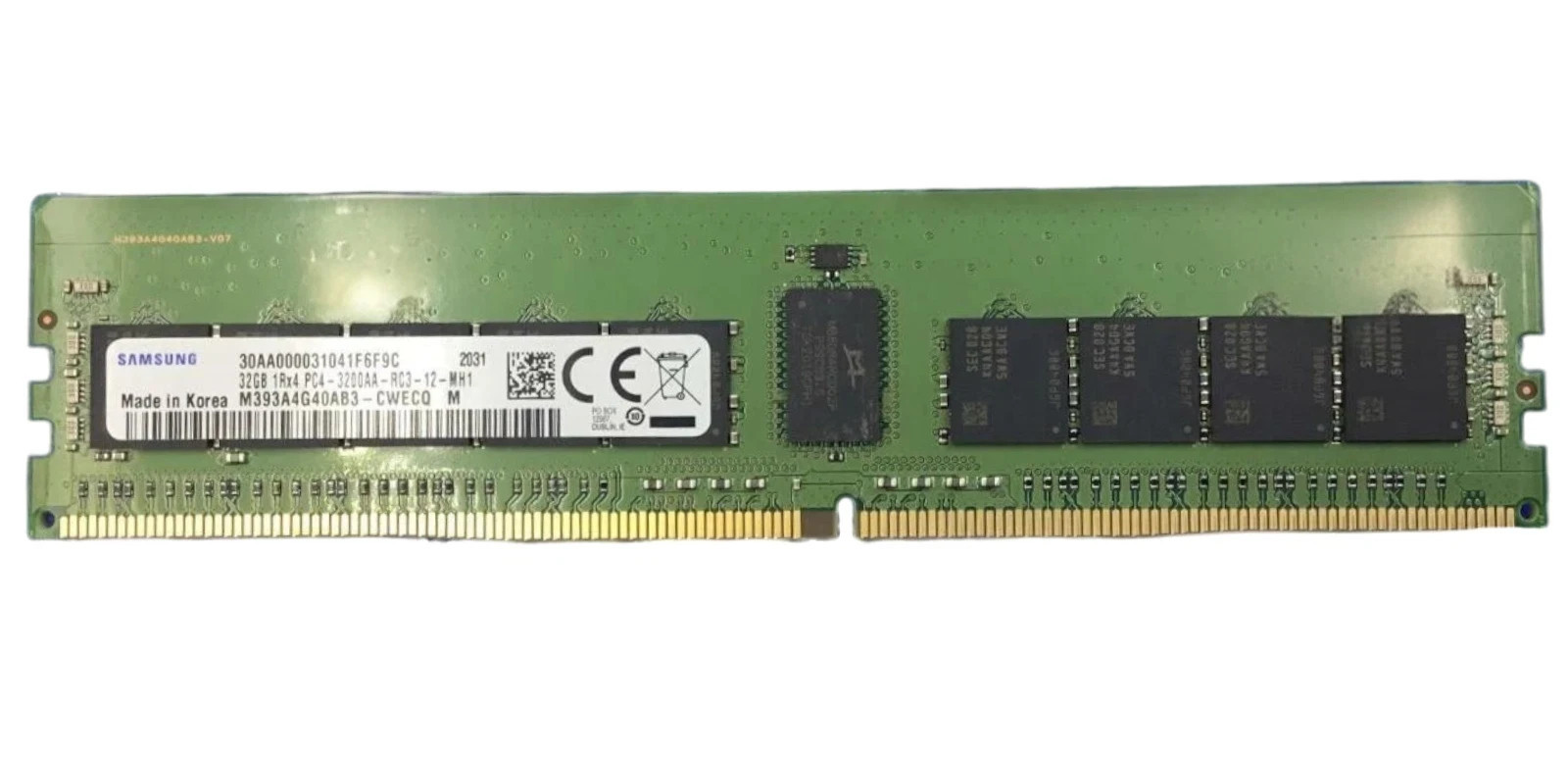 New Samsung 32GB 1Rx4 PC4-3200AA DDR4-25600 ECC RDIMM Memory M393A4G40AB3-CWE