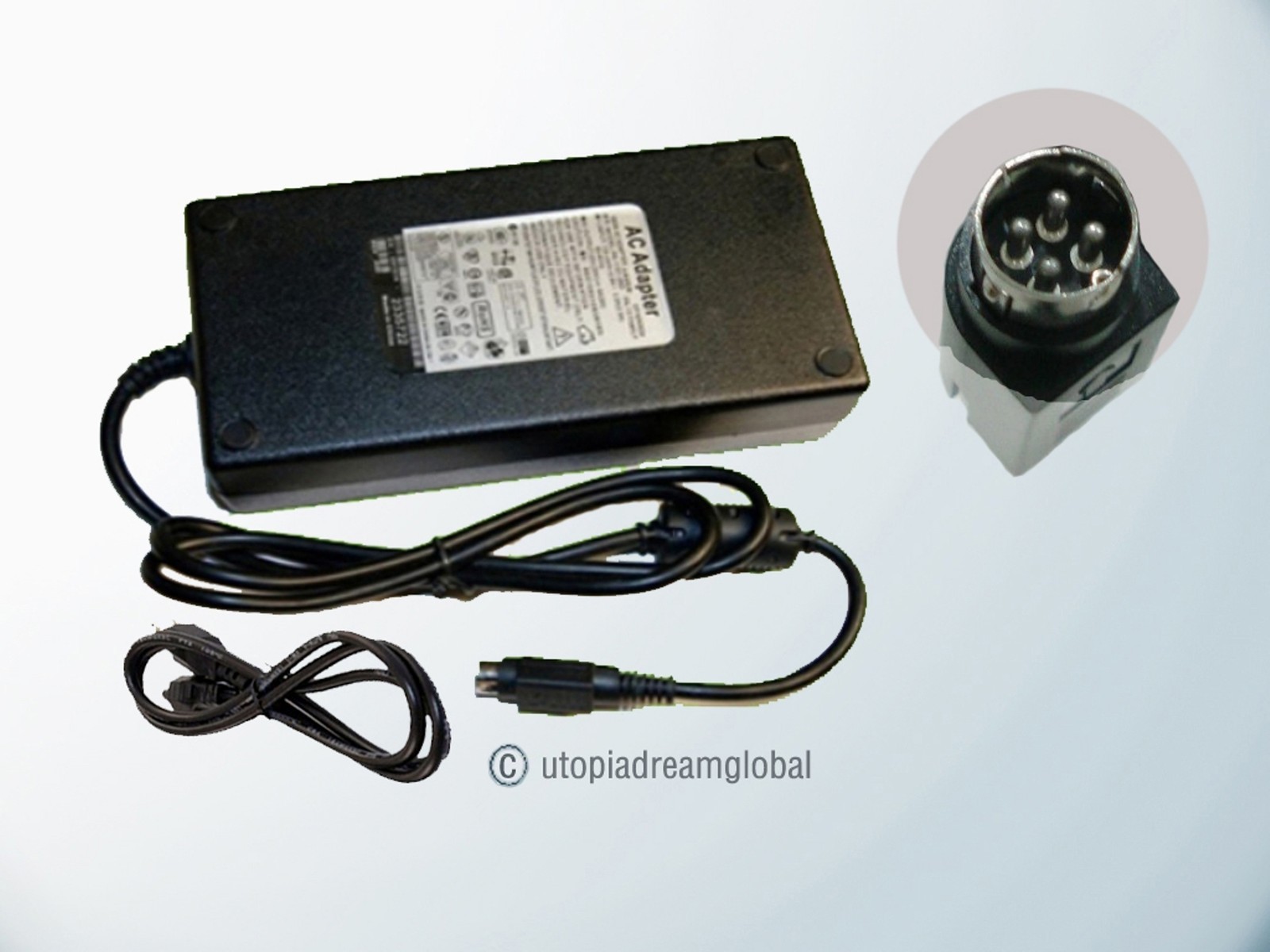 4-Pin or Barrel New AC Adapter For Sharp NL-A69J 0219B1270 Power Supply Charger