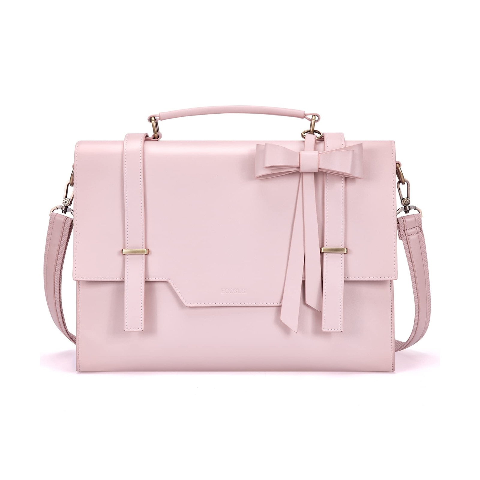 ECOSUSI Laptop Messenger Bag Women Briefcase 15.6 inch Laptop Satchel Handbags
