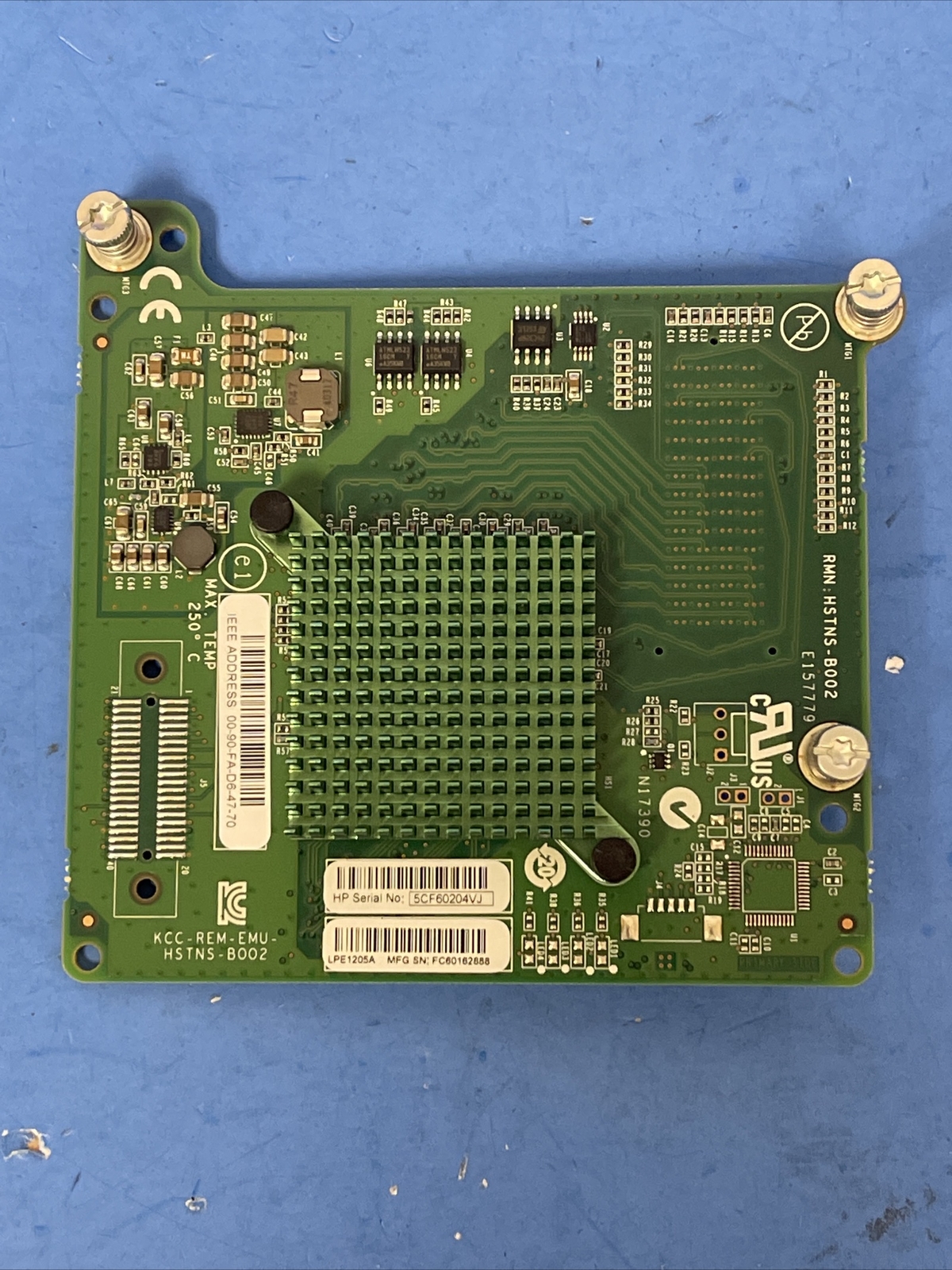 HP LPE1205A 8Gb Fibre Channel Host Bus Adapter 659818-B21 662538-001 656912-001