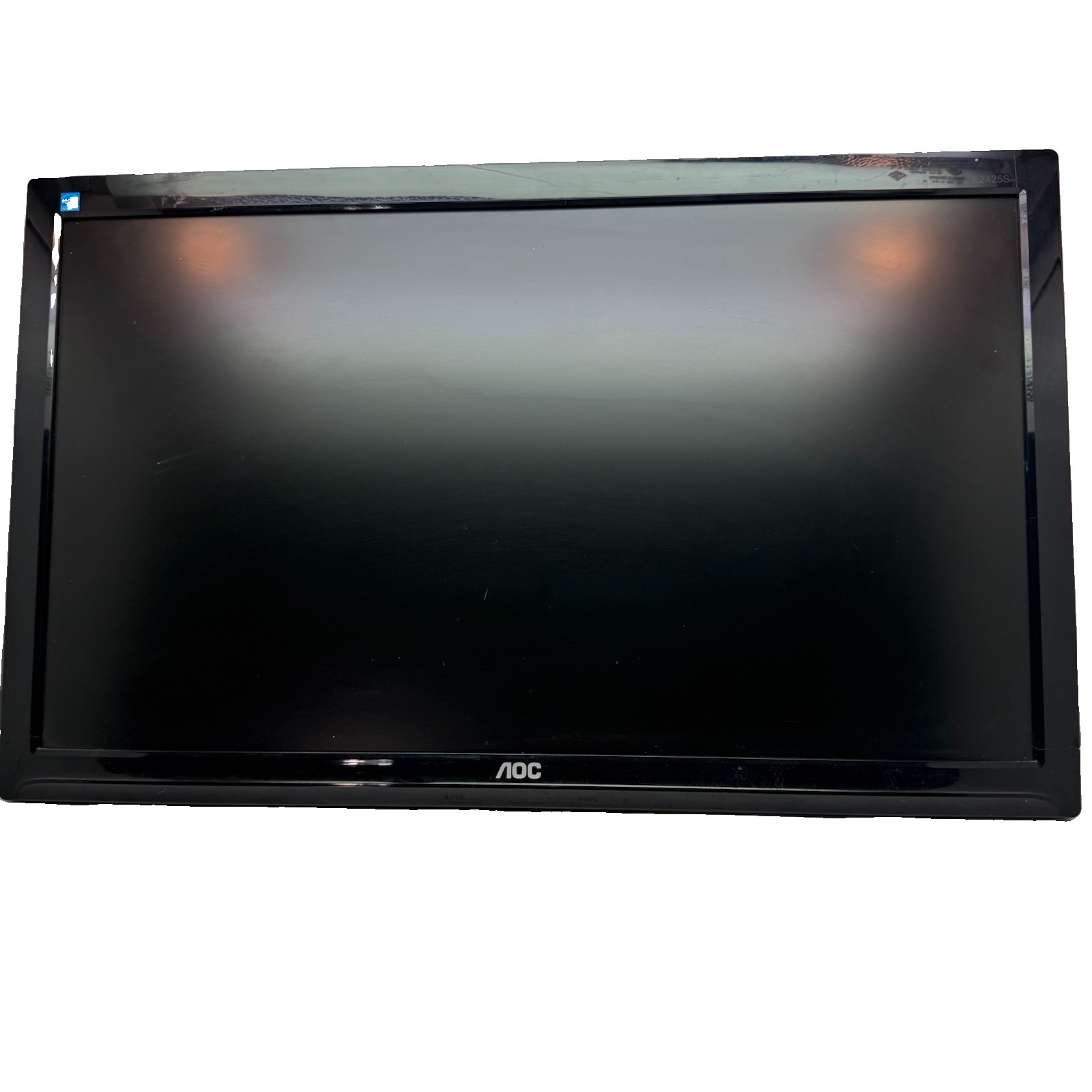 24" LED Screen AOC Monitor E2425Swd Gaming Computer PC Monitor Black Great Shape