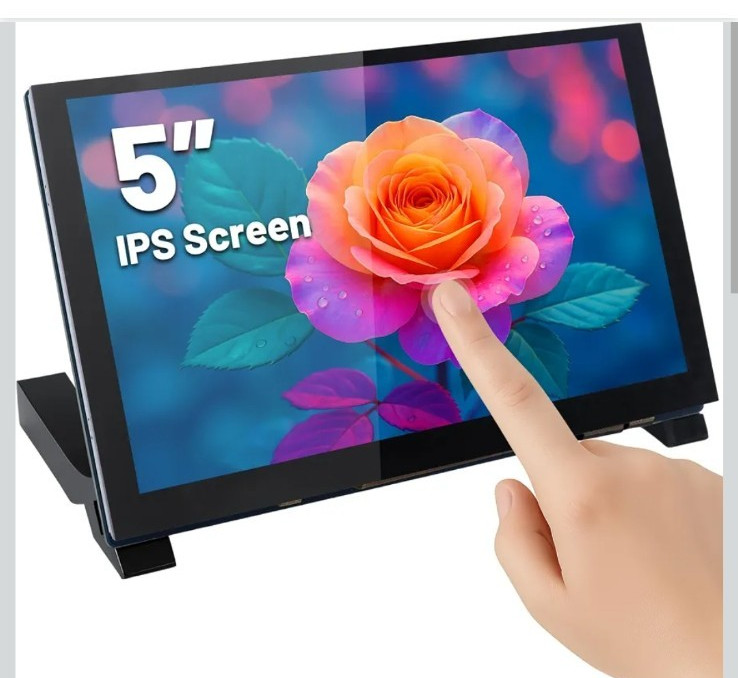 DSI Display IPS 800*480 touch screen compatible with Raspberry Pi (5 inch) NEW
