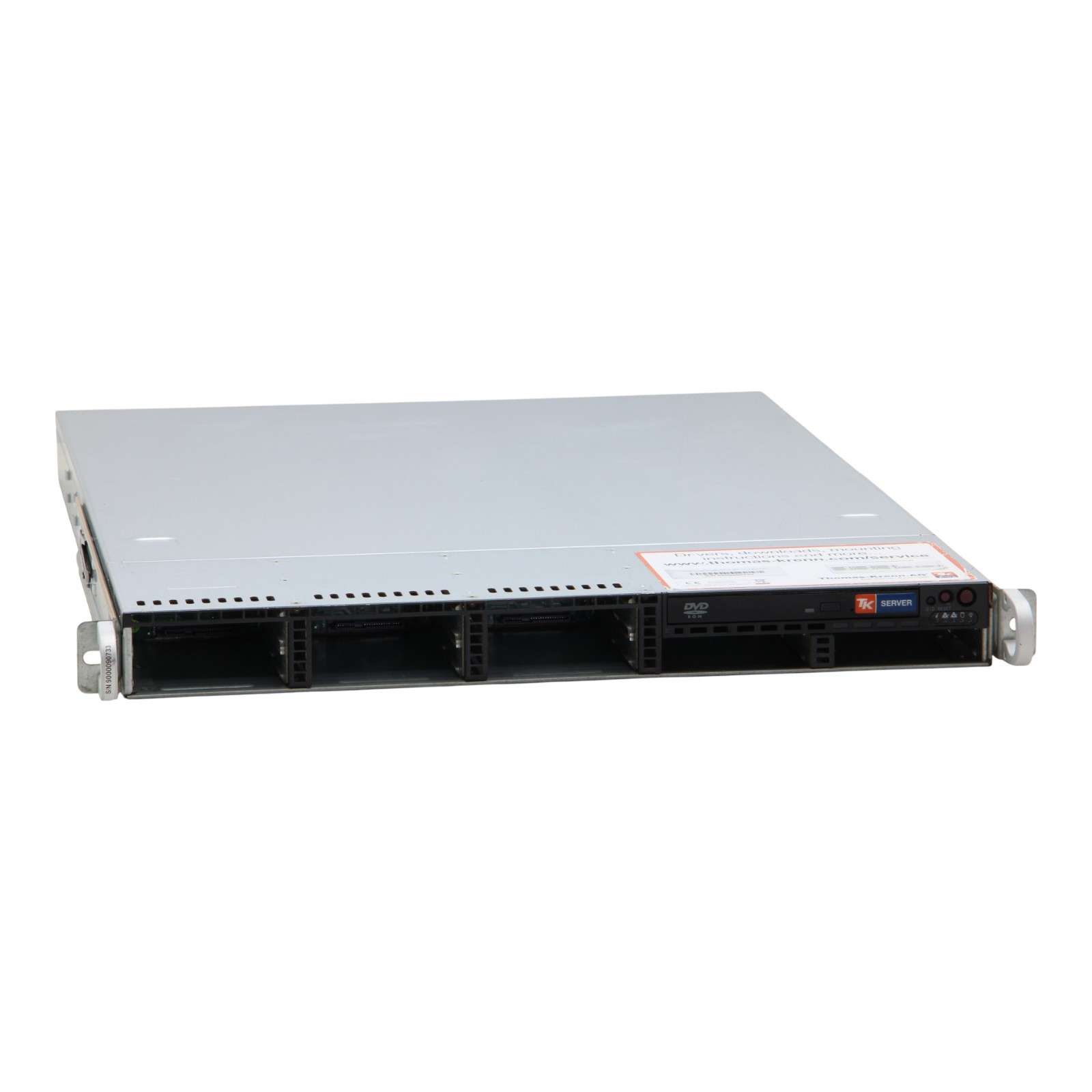 Supermicro CSE-113 E-ATX 8x 2.5" (6.35 cm) SAS/S-ATA 650W PSU Rack Chassis