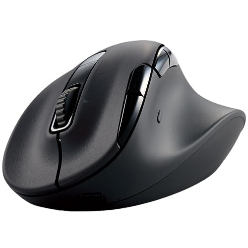 ELECOM EX-G PRO Ergonomic Mouse  Multi-Device Bluetooth or Wireless USB  Silent