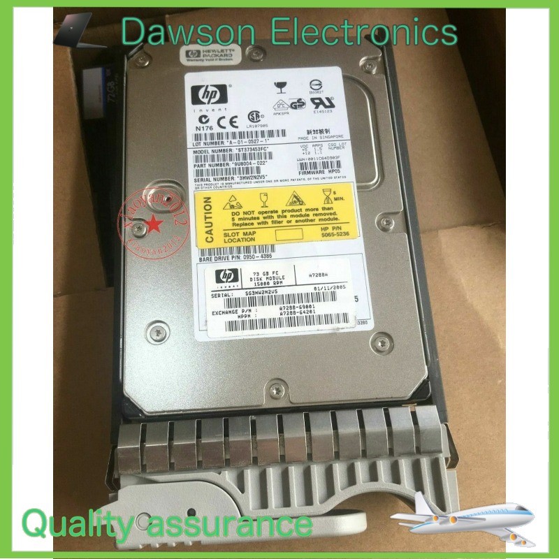 UsedHP ST373453FC A7288A 0950-4386 A7288-64201 A7288-69001 HP03/HP05 15K FC 4MB