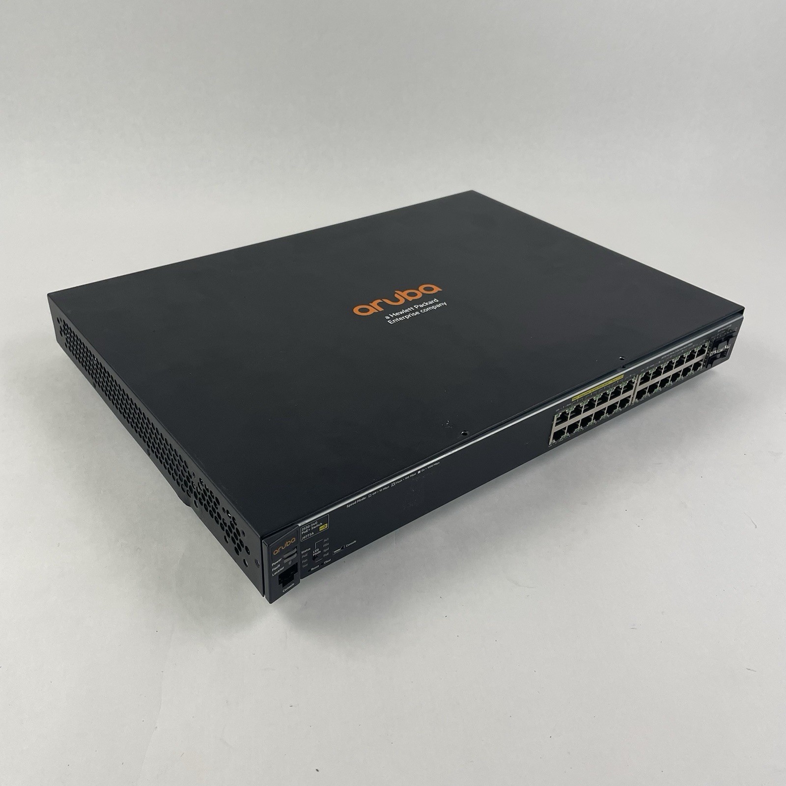 HP Aruba 2530-24G PoE+ J9773A 24-Port Gigabit Switch - Tested
