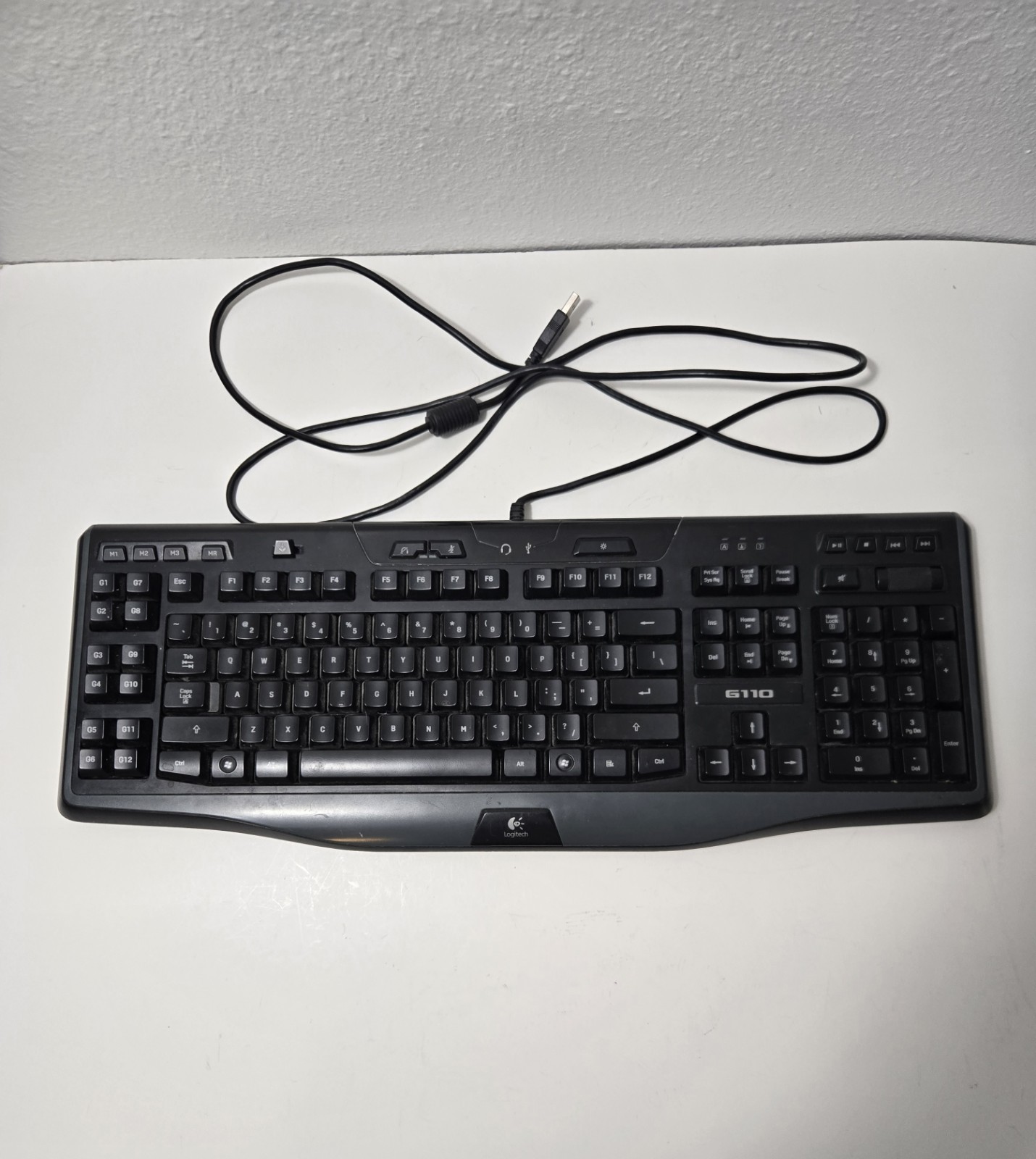 Logitech G110 Black Wired USB Gaming Keyboard