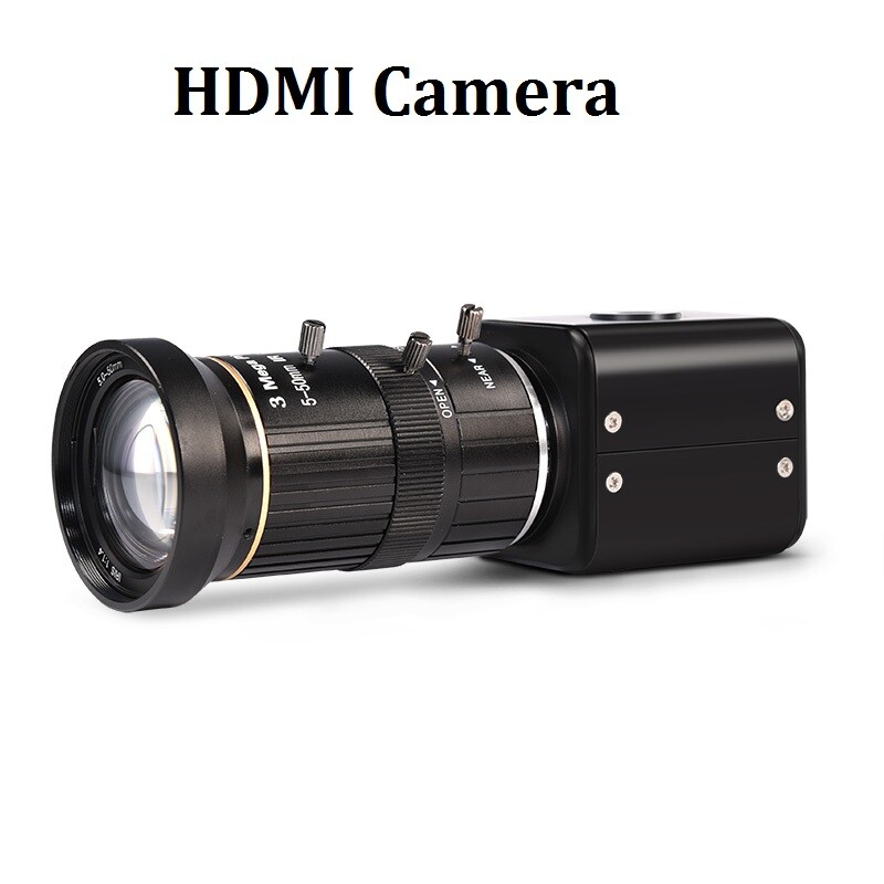 HD1080P 2.0MP Lens 5-50mm Live Show Digital Industry Microscope HDMI Camera