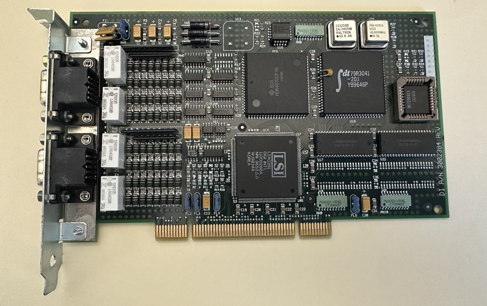 DIGI 50000606-01 128 PORT ACCELEPORT ASYNC C/X AIX HOST ADAPTER PCI 55000598-03