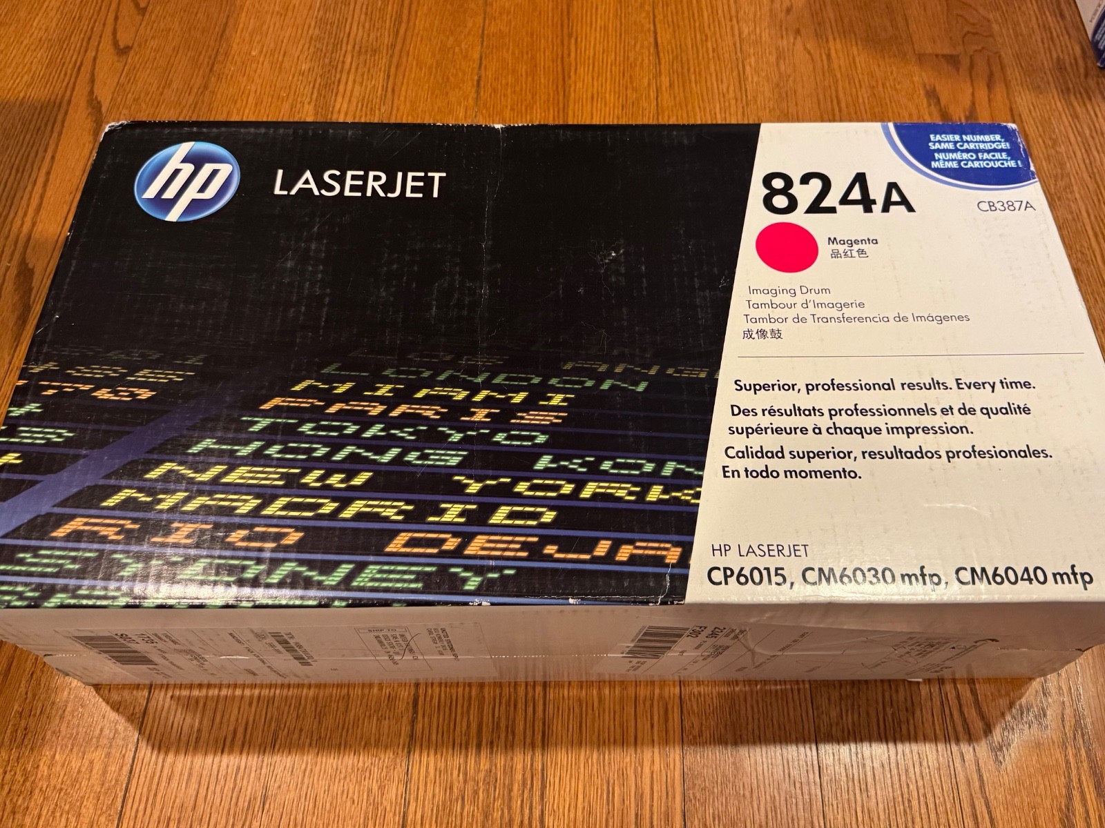 *NEW*SEALED*OEM* HP 824A Magenta Imaging Drum - CB387A