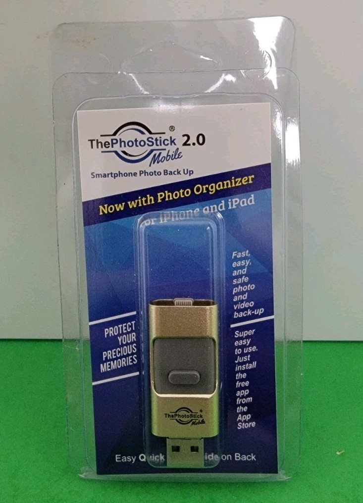 The Photo Stick Mobile 2.0 Photo Organizer 32GB For IPhone & IPad 