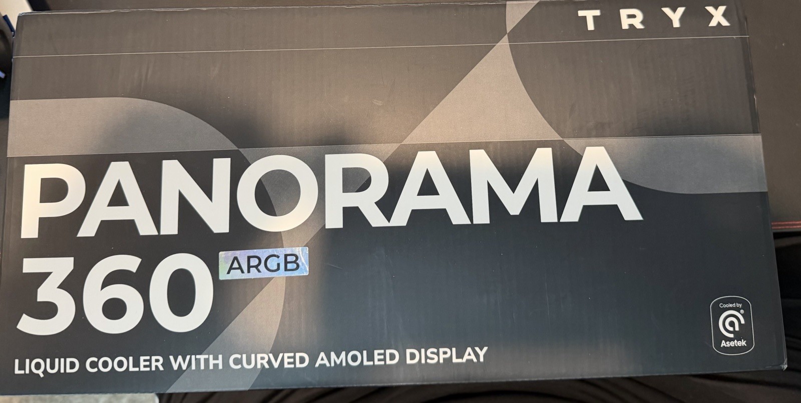 TRYX Panorama 360 ARGB 6.5'' AMOLED Curved Screen 3D Display AIO Cooler
