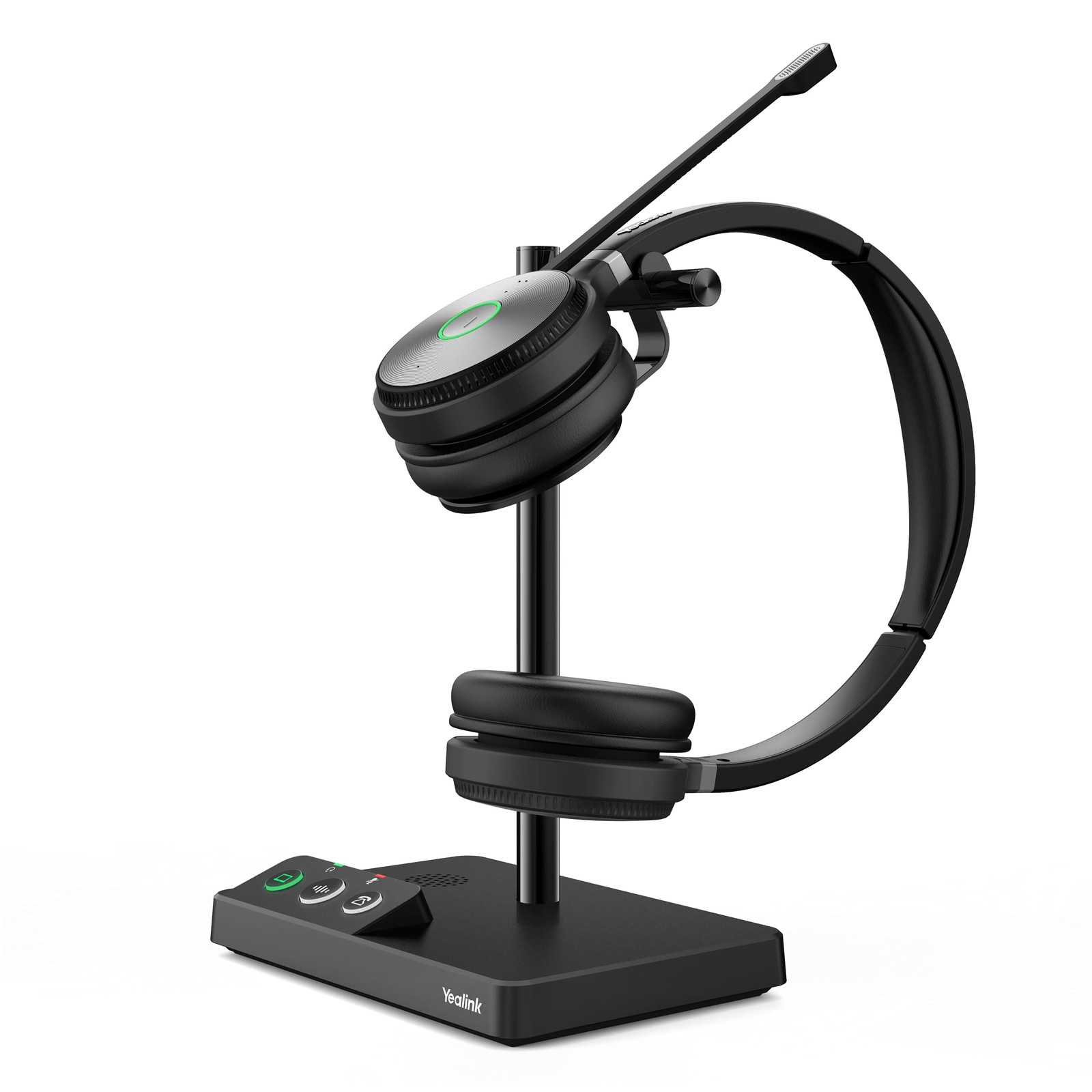 Yealink WH62 Duo UC Wireless Noise Canceling Dual UC, Black