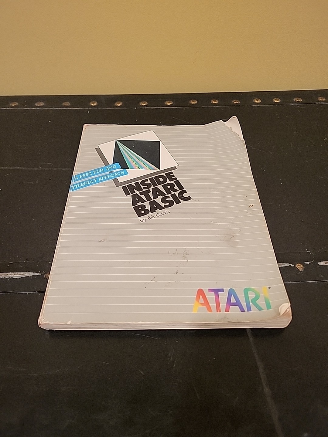 INSIDE ATARI BASIC By Bill Carris  Atari Vintage Manual 400/800/XL/XE  Preowned 