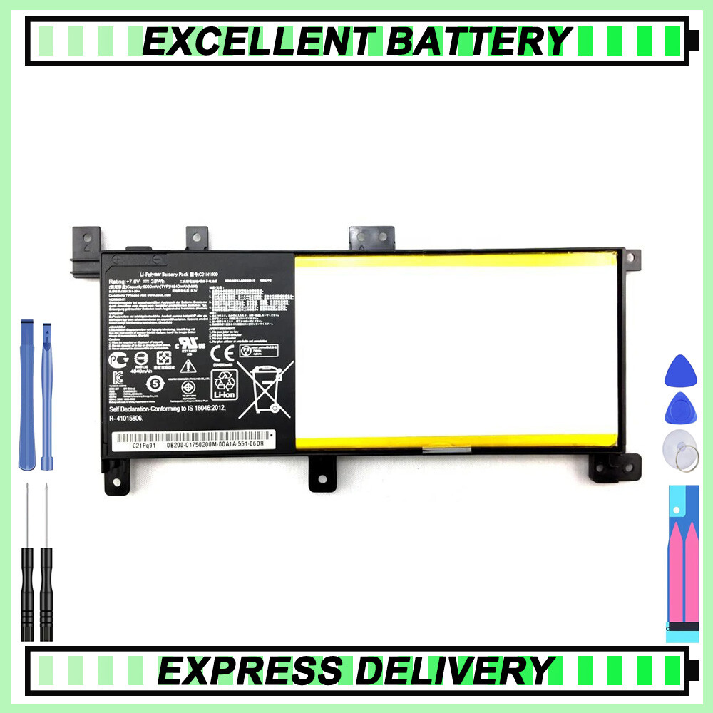 NEW  C21N1509 Battery ASUS X556UB X556UF X556UJ X556UQ X556UR X556UV