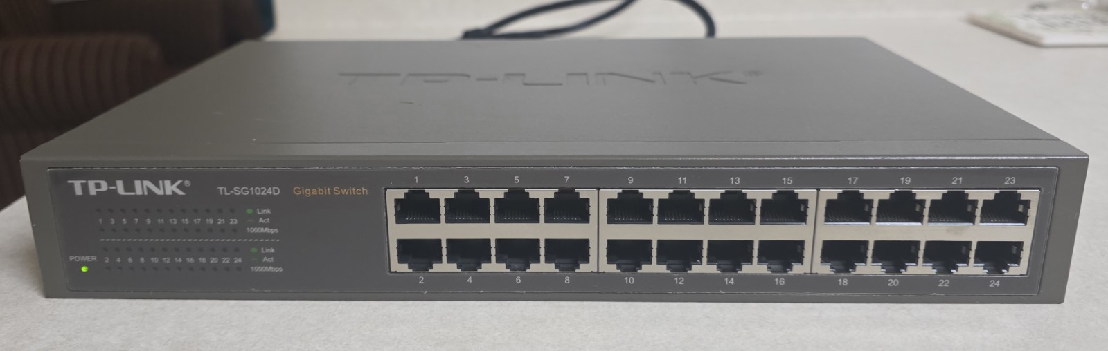 TP-Link TL-SG1024D 24-Port Gigabit Ethernet Switch Unmanaged