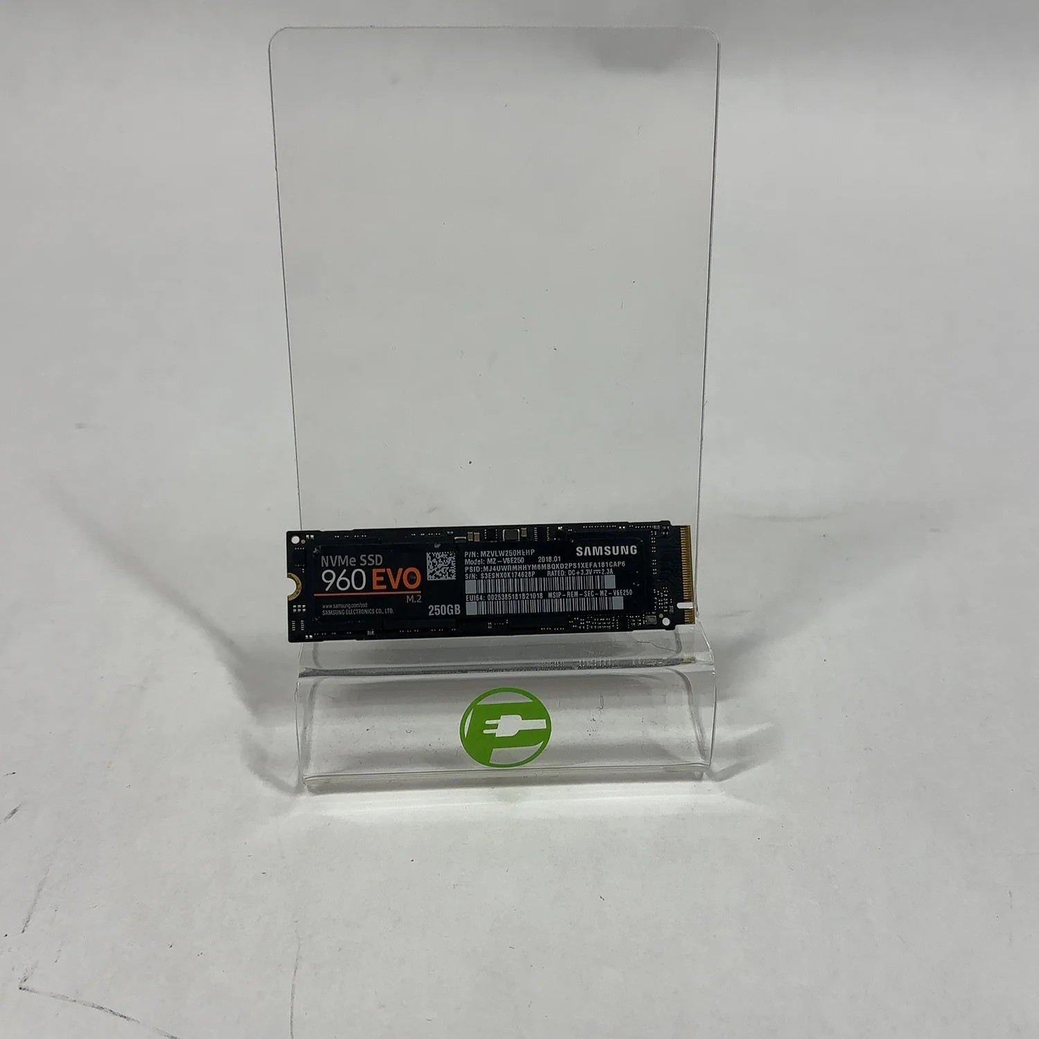 Samsung 2280mm 960 EVO 250GB SATA III 6Gbps SSD MZ-V6E250