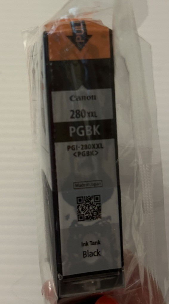 Canon Genuine PIXMA PGI-280 XXL PGBK Black Inkjet Cartridge