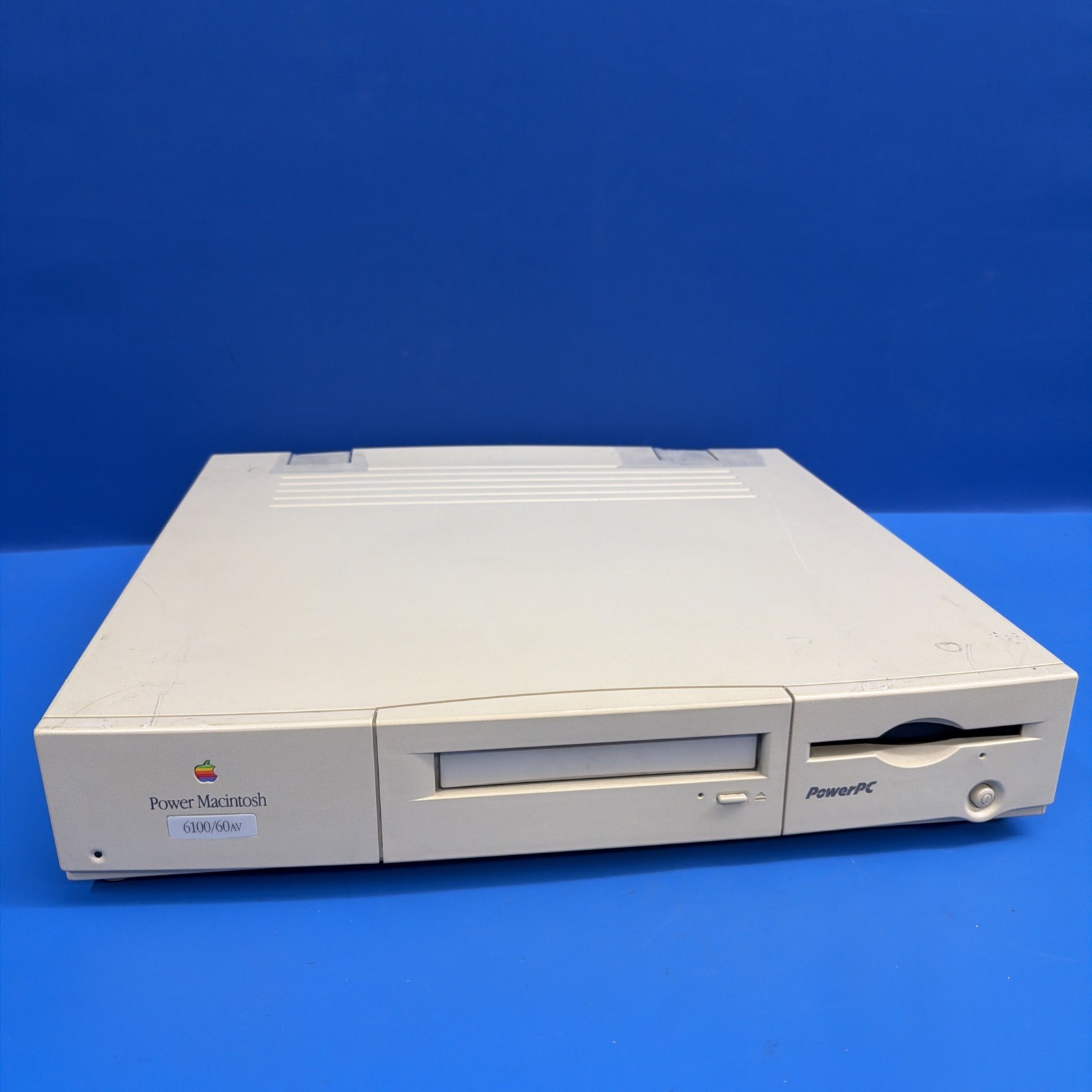 Vintage Apple Power Macintosh 6100/60AV M1596 350MB HDD Boots Mac OS AS-IS