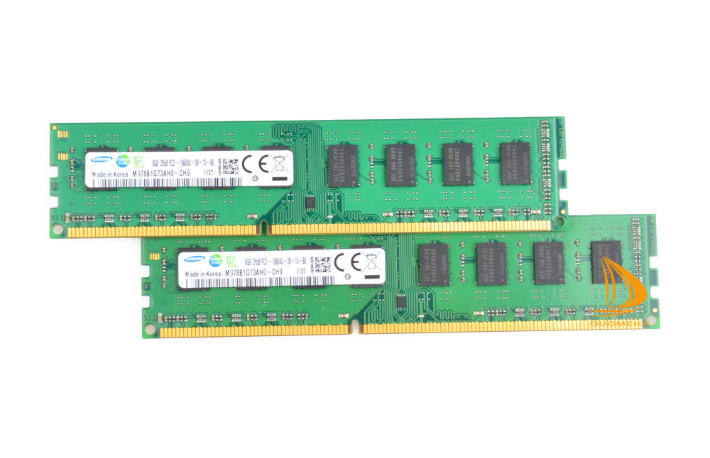 2PCS Samsung 8GB PC3 10600U 2RX8 DDR3 1333MHz Memory RAM DIMM Desktop NON-ECC #B