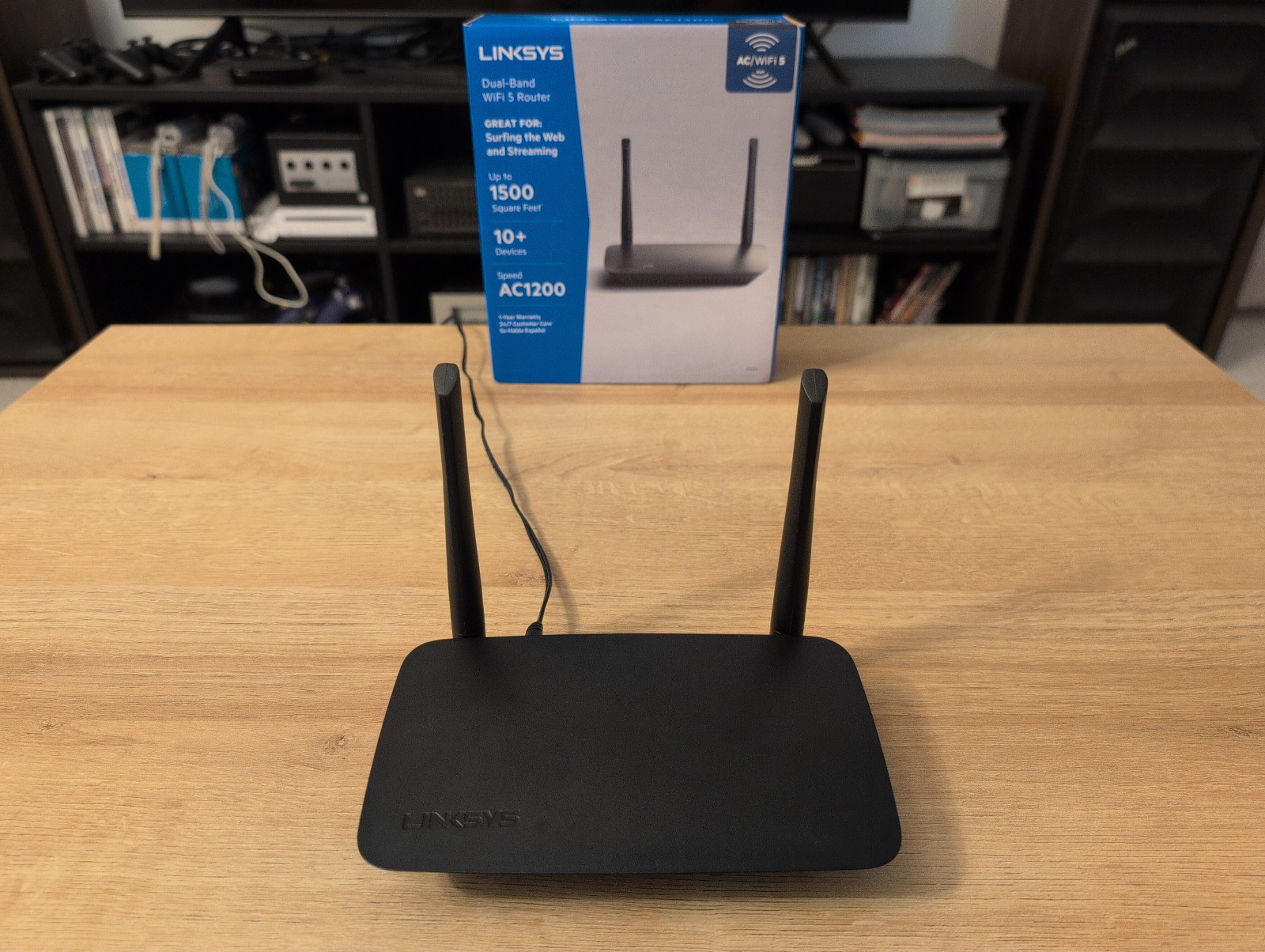 Linksys E5400 WiFi 5 Router Flashed with OpenWRT