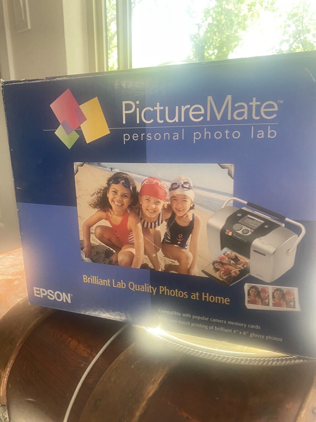 Epson PictureMate new Personal Photo Lab Snap Ink Jet Printer Bundle Open Box