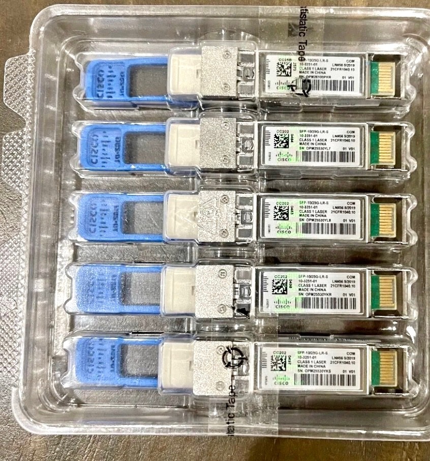 CISCO SFP-10/25G-LR-S 10/25GBASE-LR SFP+ SFP28  W/Hologram *BRAND NEW*