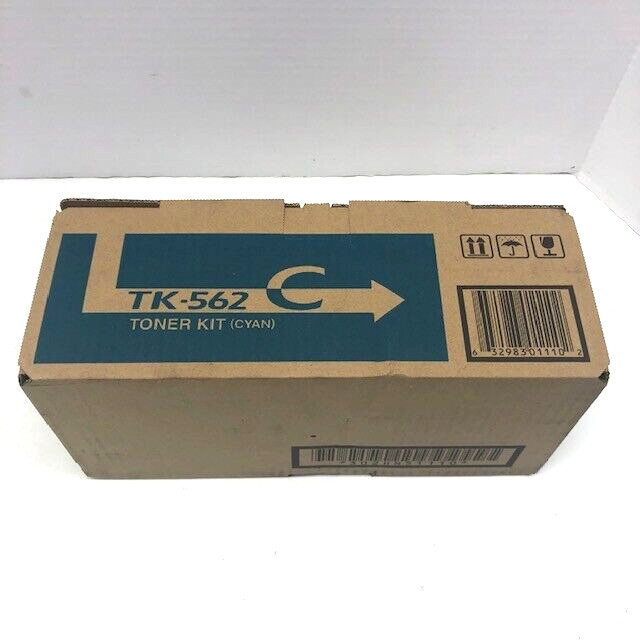 Kyocera TK-562C Cyan Toner Kit Cartridge Genuine Original OEM TK562C - NEW