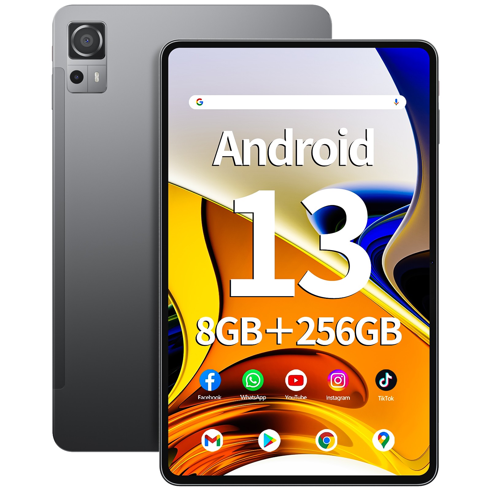 SGIN 11.97" Tablet Pad Android 13 8GB RAM 256GB ROM Octa-Core WiFi5 8000mAh