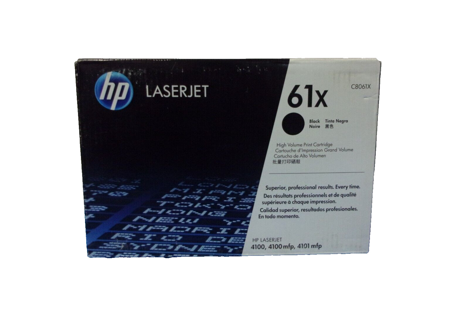 HP LaserJet 61X C8061X Genuine Black Toner Print Cartridge SEALED