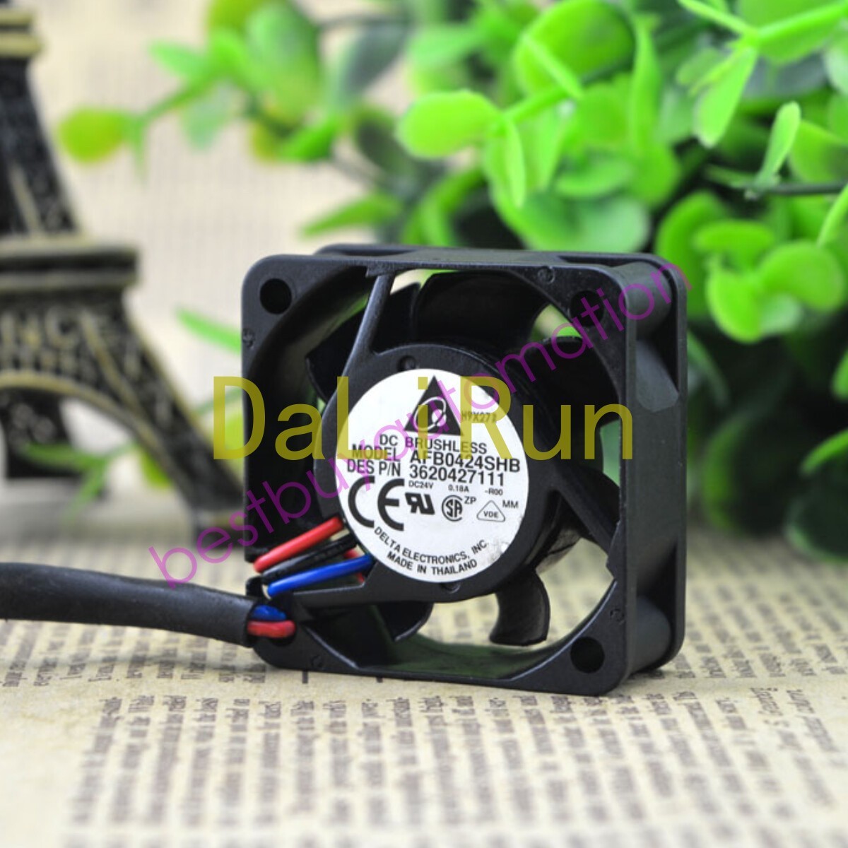 3PCS DELTA AFB0424SHB 4015 24V 0.18A 4CM Chassis Industrial Cooling Fan Small