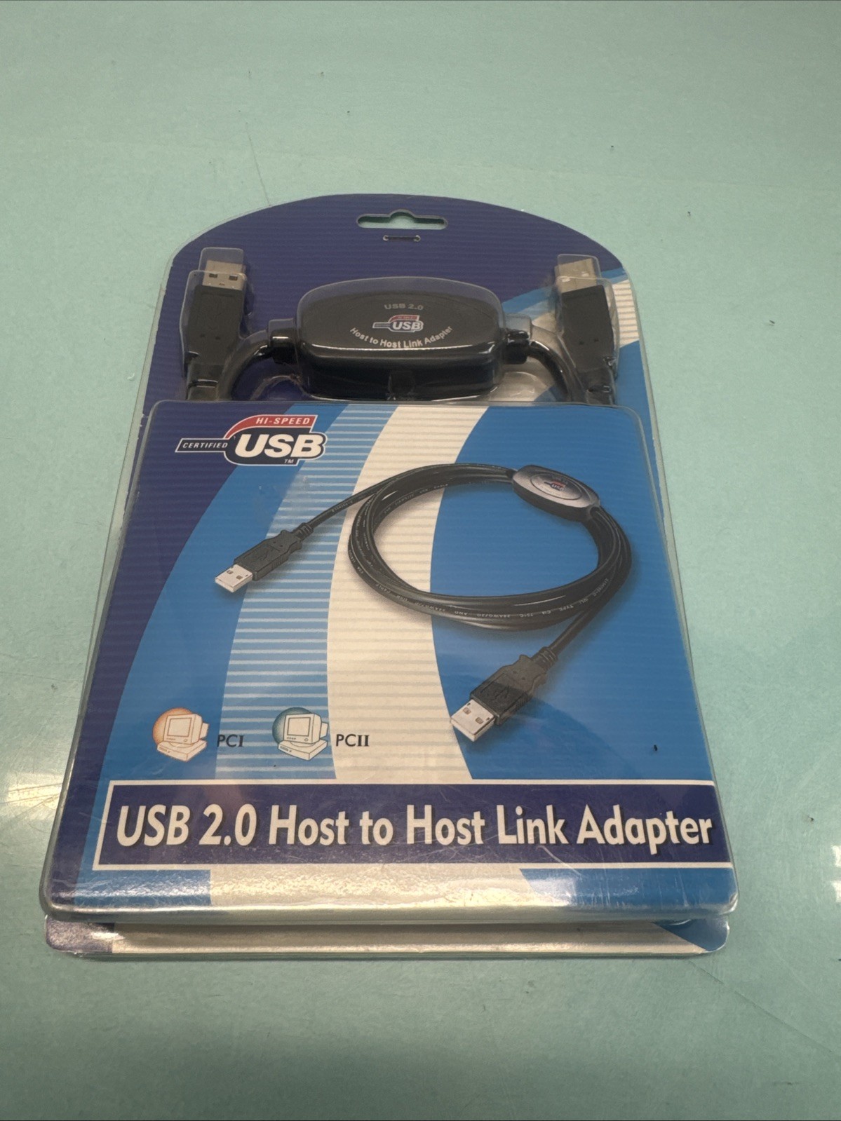 USB 2.0 PC Data Link Transfer Cable Share PC Data High Speed USB 2.0 Host 2 Host