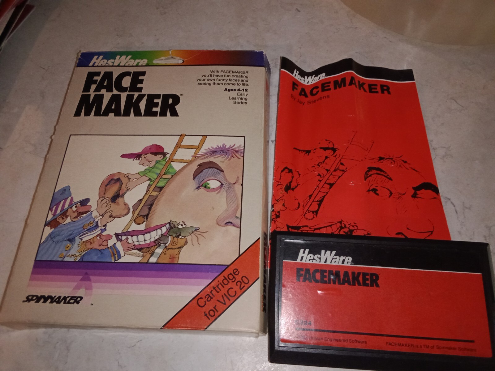 Commodore VIC-20 Facemaker complete by HesWare (1983) Cleaned & Tested