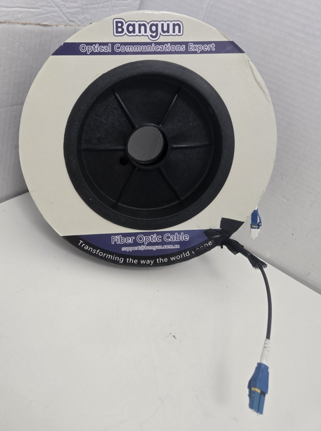 Bangun Fiber Optic Cable Roll Fiber SM-LSZH-G657A2-3.0-100M LC/UPC-LC/UPC Duplex