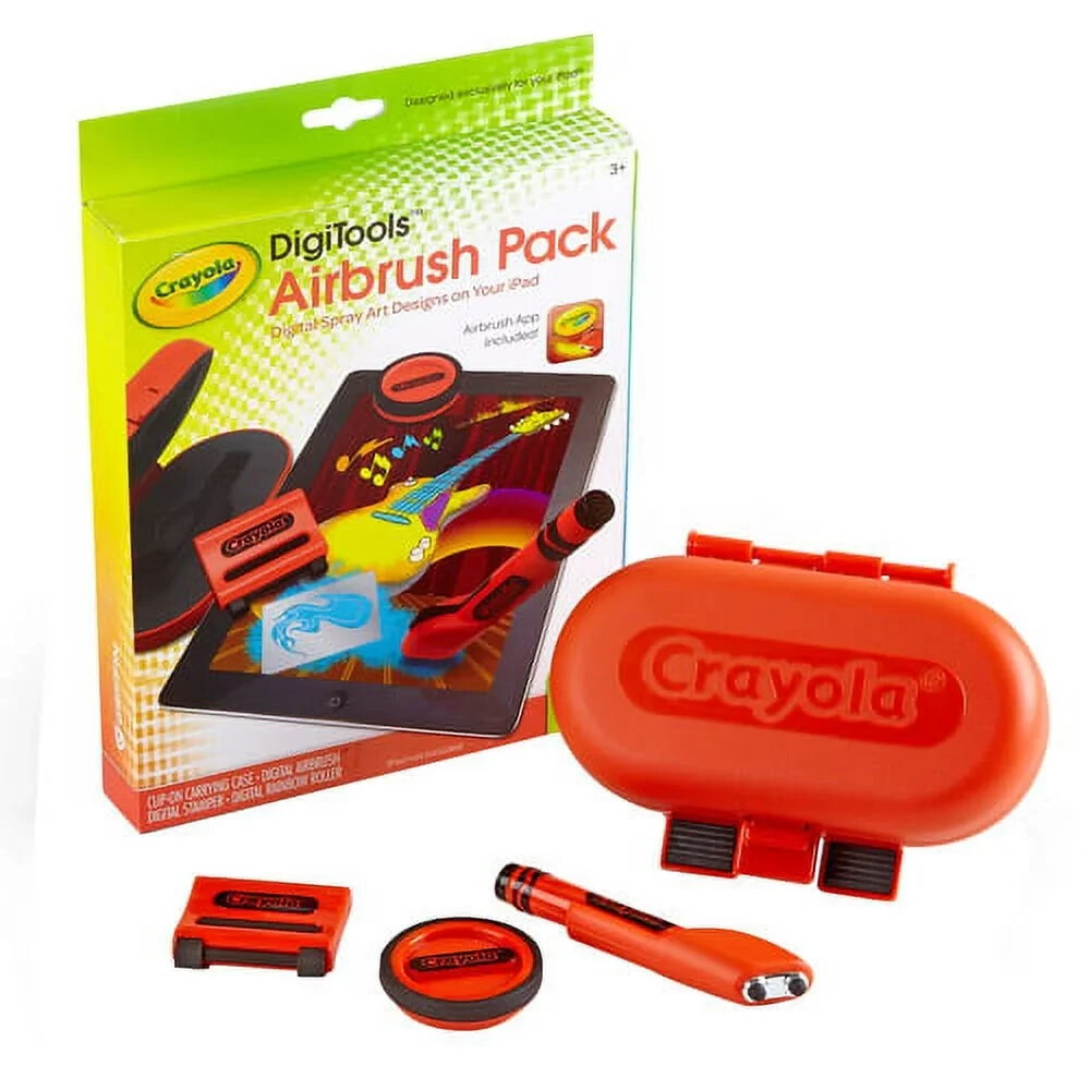 NIB Crayola DigiTools Airbrush Pack Digital Spray Art for Ipad NEW In BOX