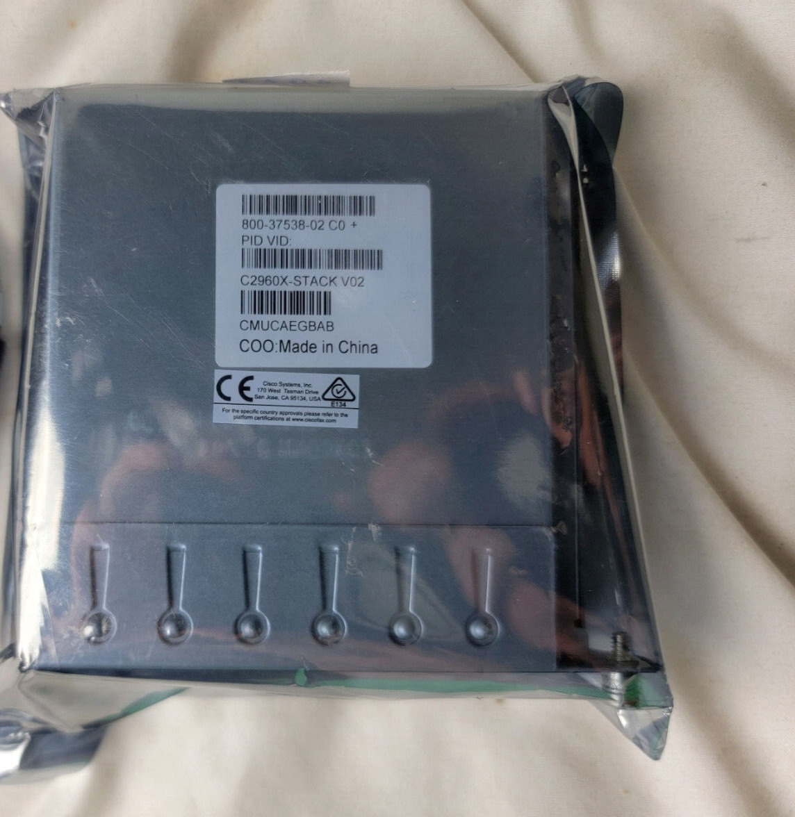 Cisco C2960X-STACK V02 800-37538-02 A1 Flex-Stack Module Q31