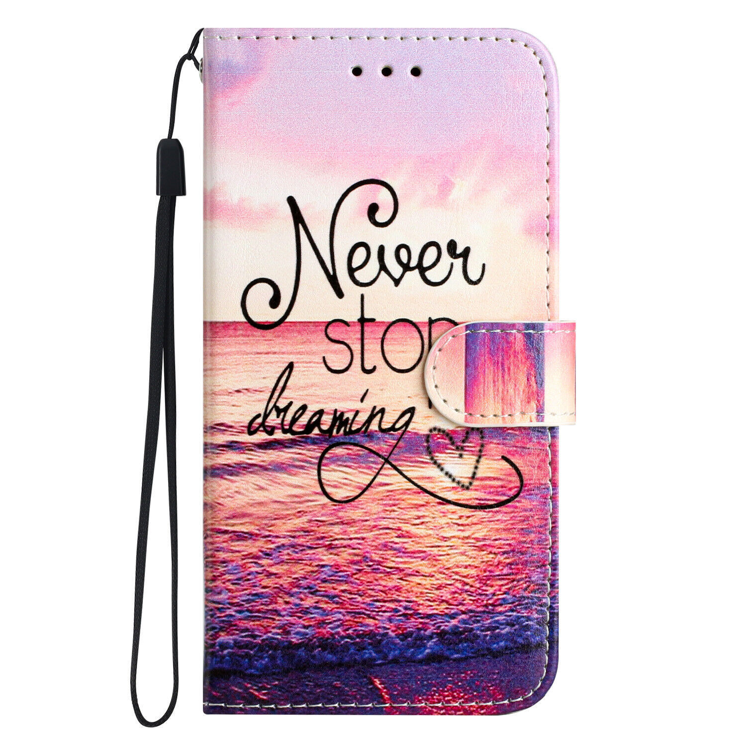 Butterfly Flower Cat Wolf Wallet Cover Case for Huawei Honor 50 70 20 X7 X8 9A