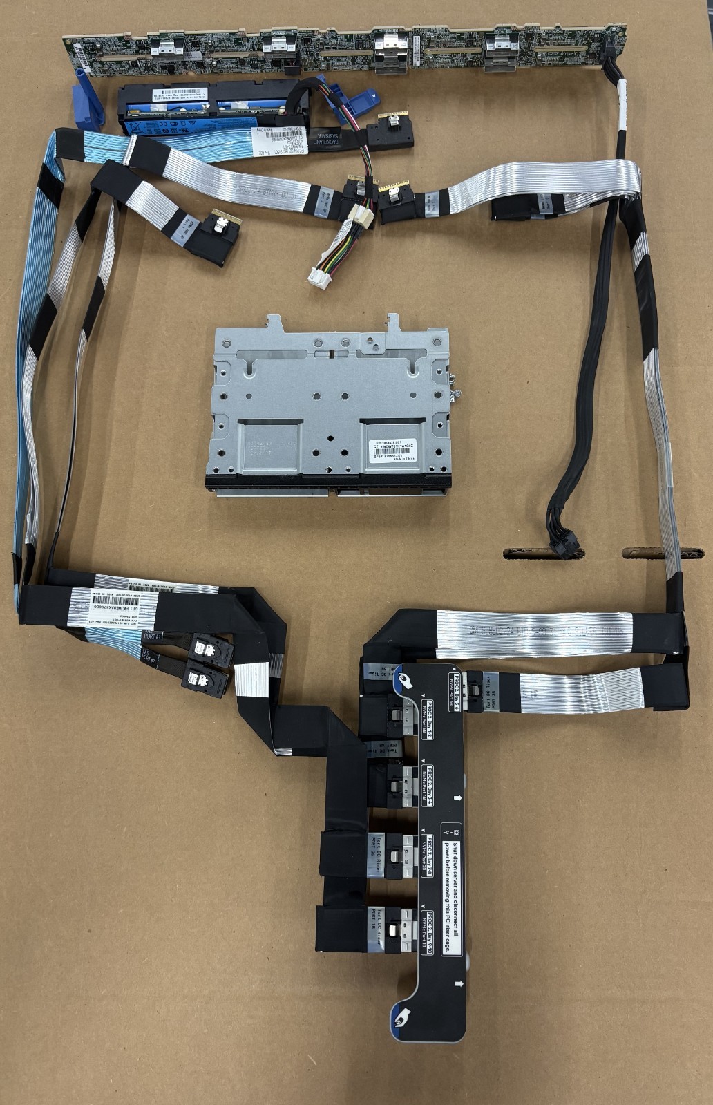 HP DL360 G10 10X2.5 SFF EXPANSION KIT NVME 867974-B21 / 875556-001 / 869514-001
