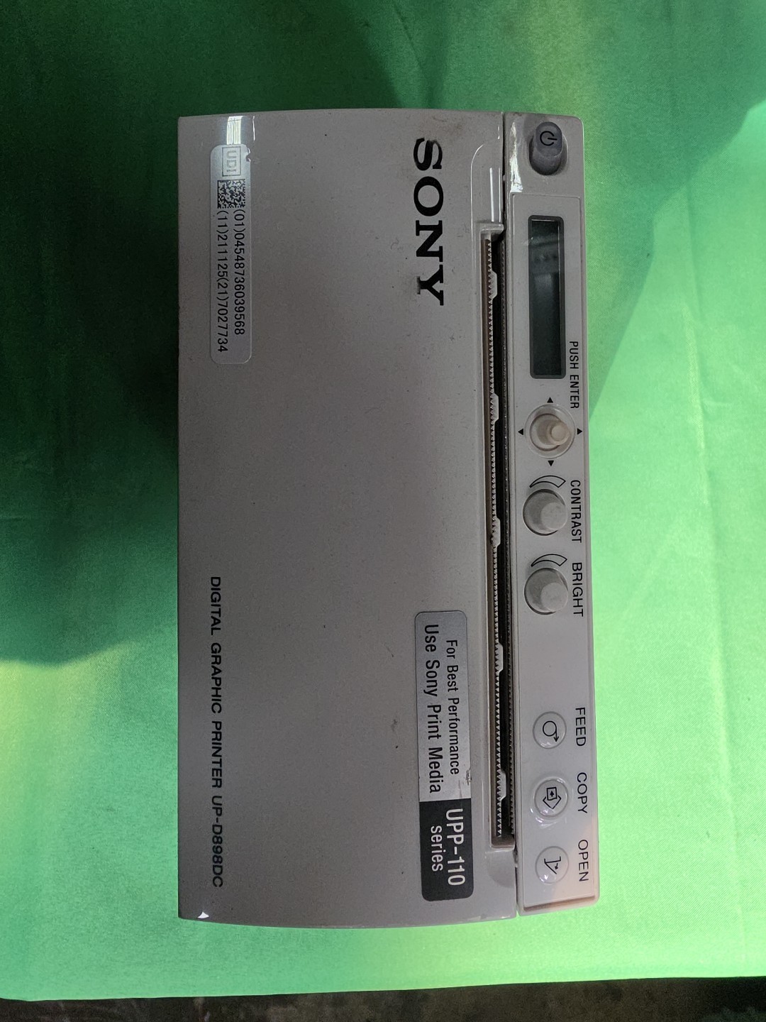 SONY UPP-110 Series Medical Hybrid Graphic Printer UP-898MD Thermal Printer