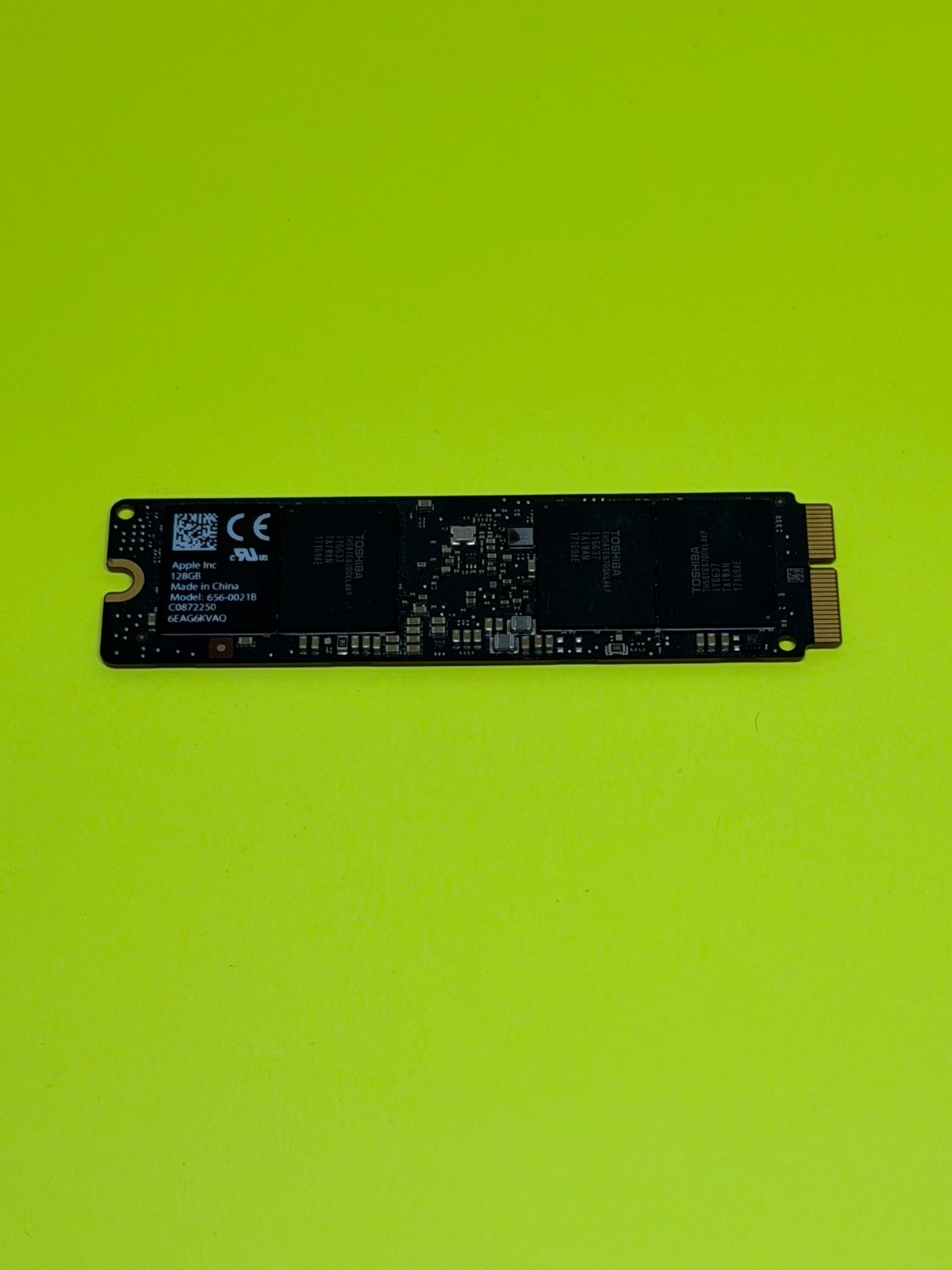 Apple 128GB SSD NVME 656-0021B Toshiba (Original Apple)