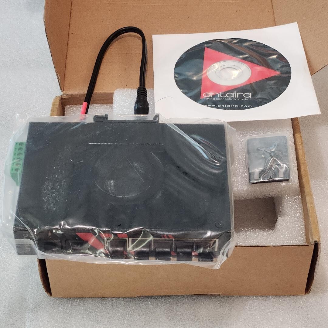 New Antaira LNX-0702C-SFP-T Industrial 5 FE 2 SFP EOT DIN EFT/ESD C1D2 Certified
