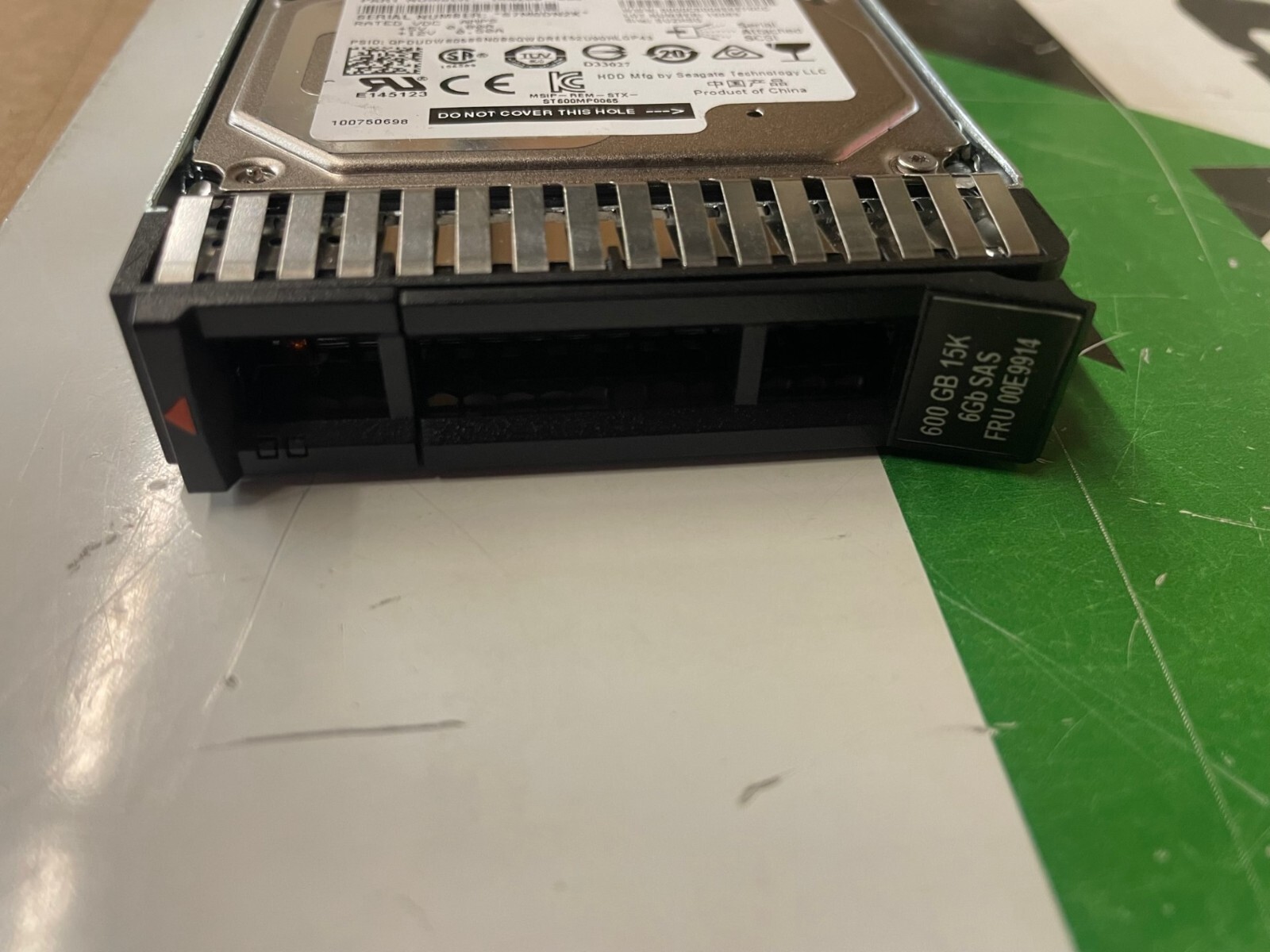 IBM 00E9914 600GB 15K SAS SFF-3 Small Form Factor st600mp0005 1MJ200-039
