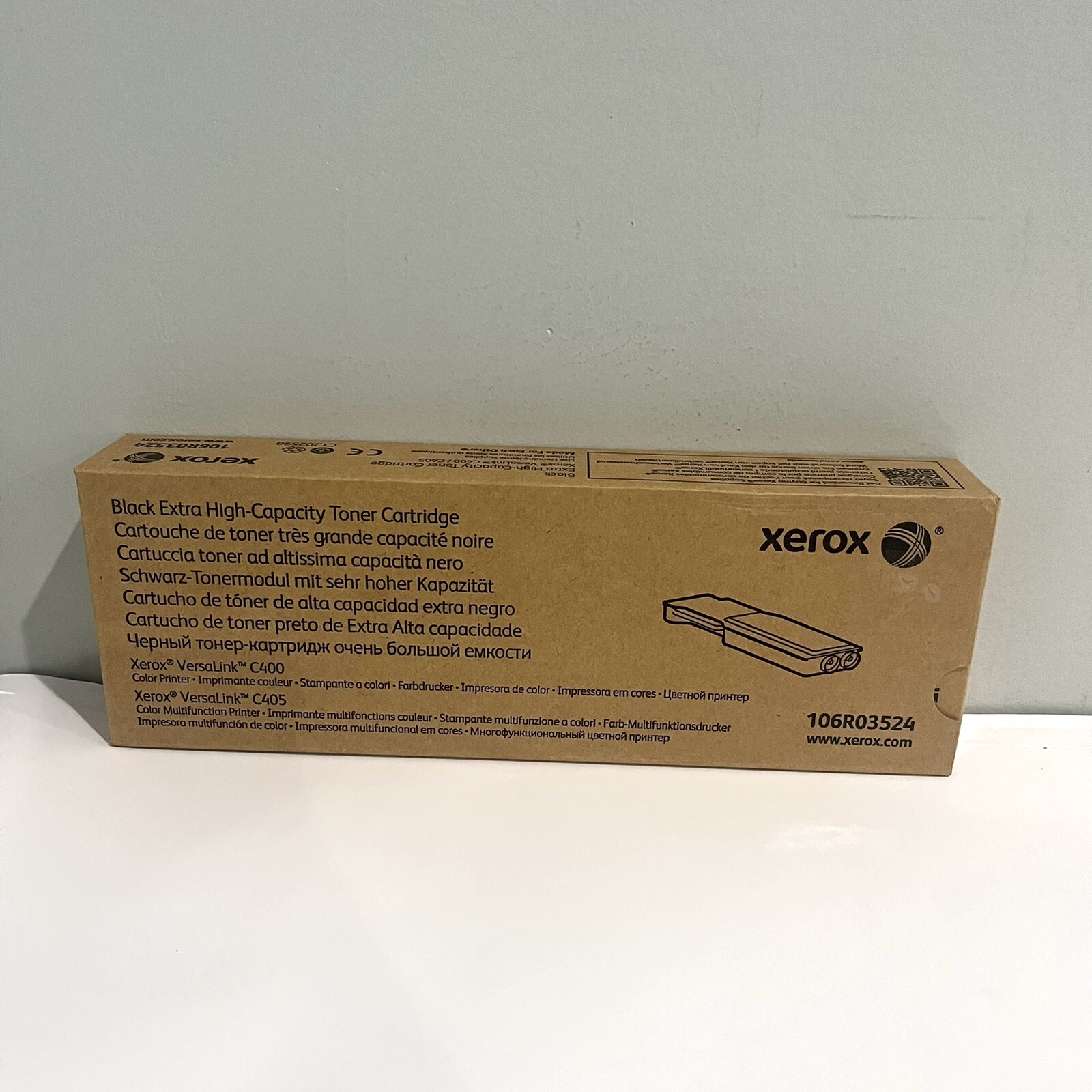 Xerox 106R03524 Black Extra High Capacity Toner Cartridge VersaLink C400/C405 