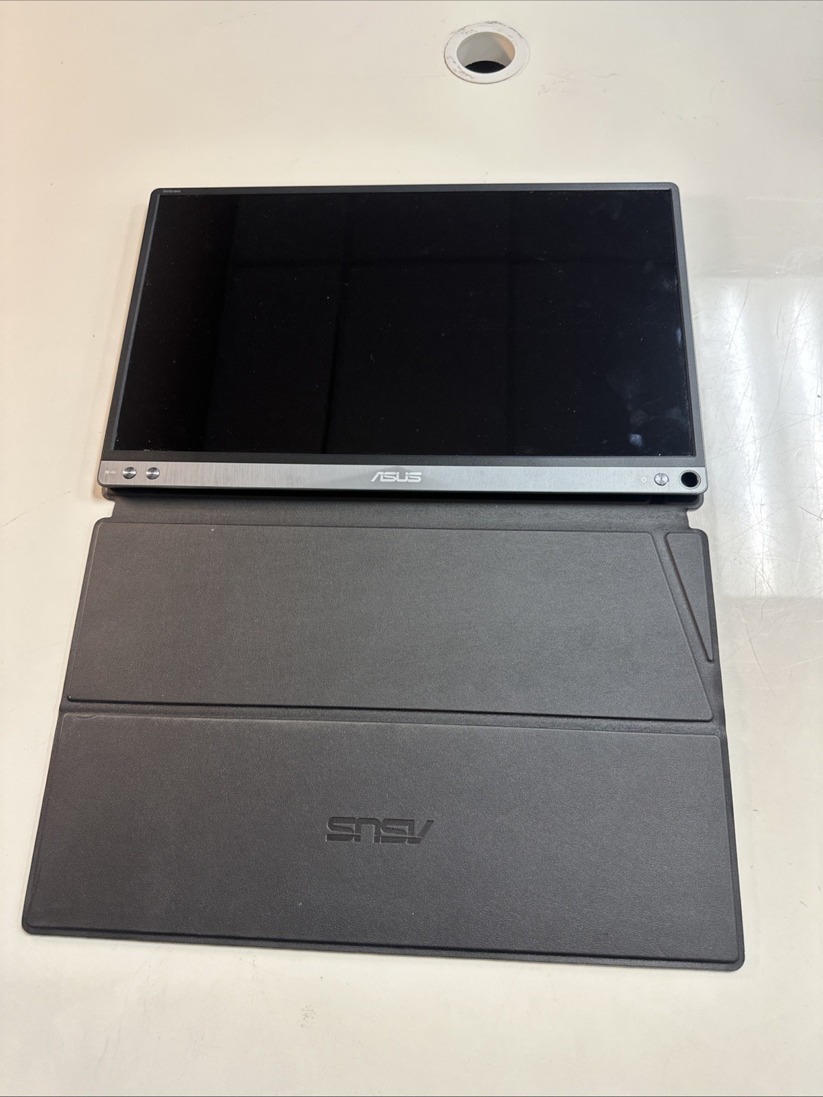 ASUS ZenScreen MB16A 15" USB-C Portable Monitor With Case New Open Box