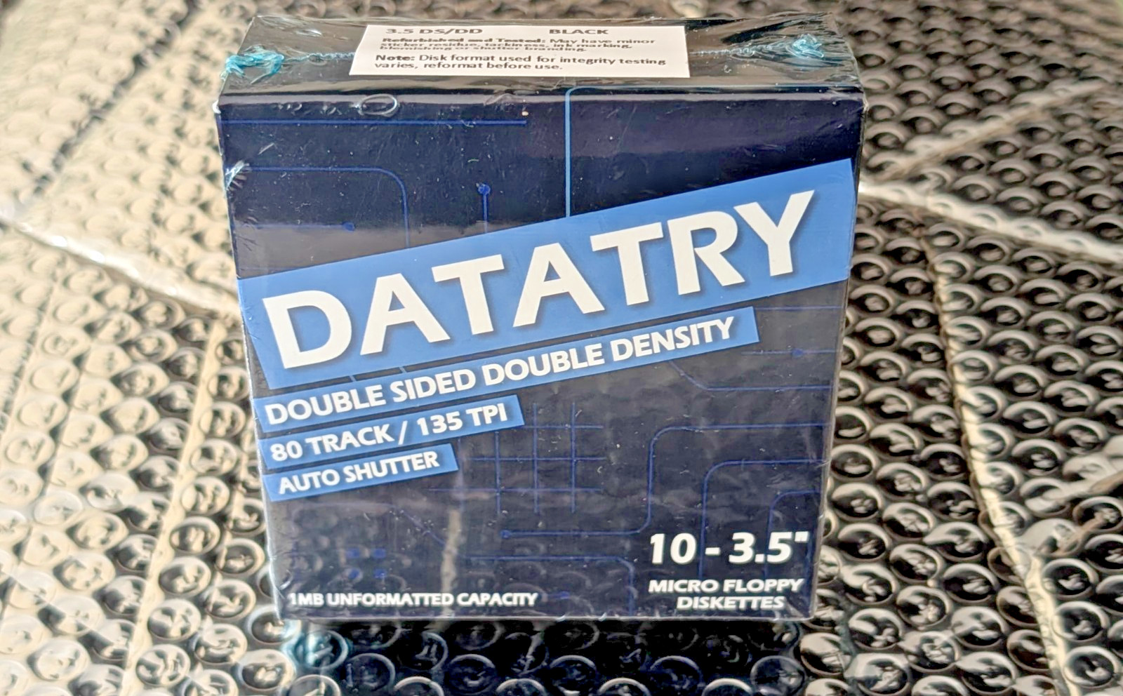 10 Pack 3.5" DS/DD Used Floppy Disks Atari Apple Mac PC Amiga MF-2DD 720K