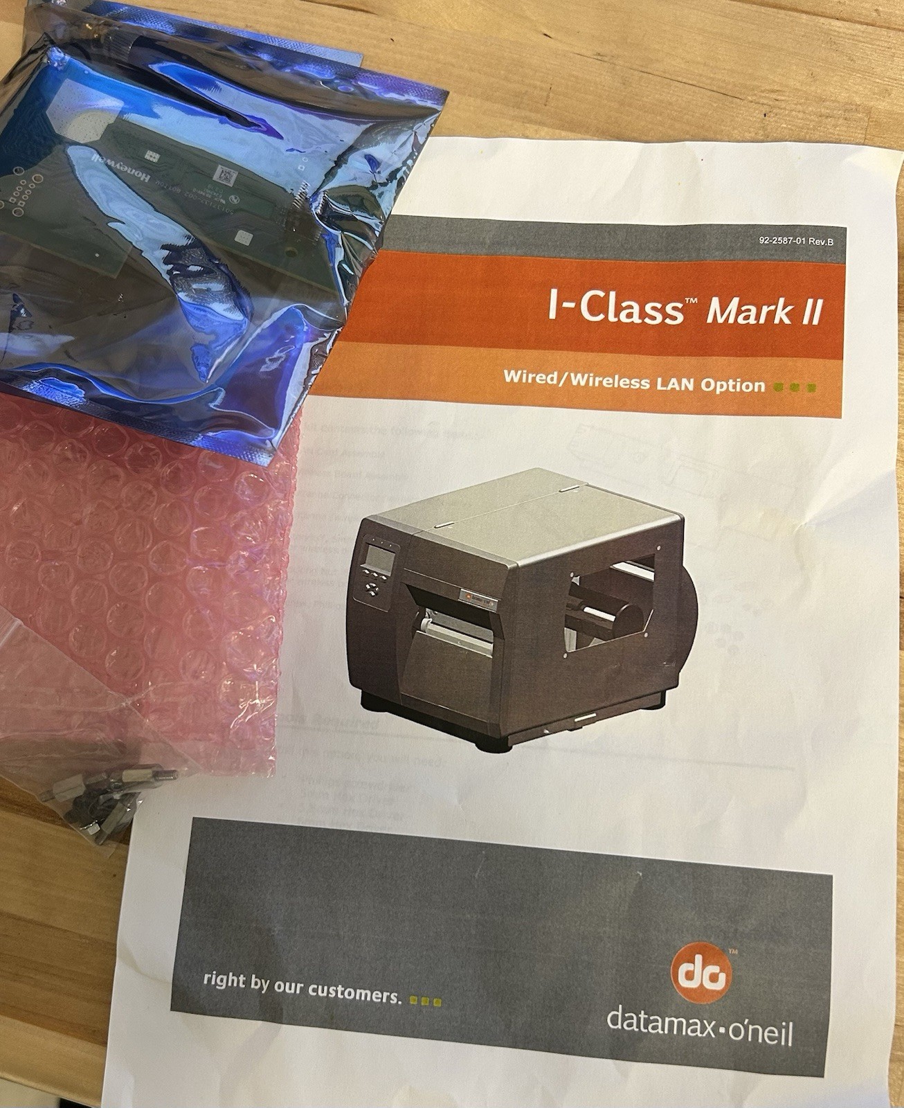 Datamax O'Neil I-Class Mark II Wired/wireless LAN Option