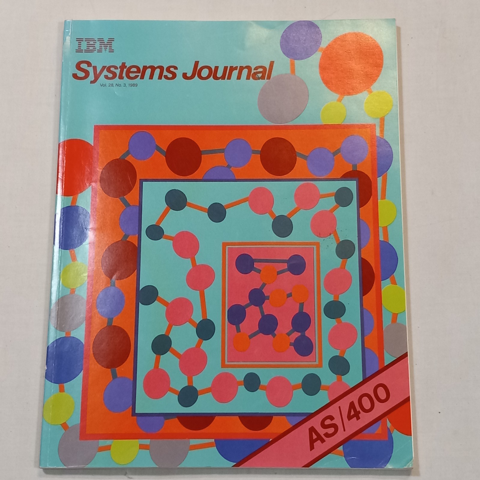 1989 IBM Systems Journal Book Manual Vintage 80s
