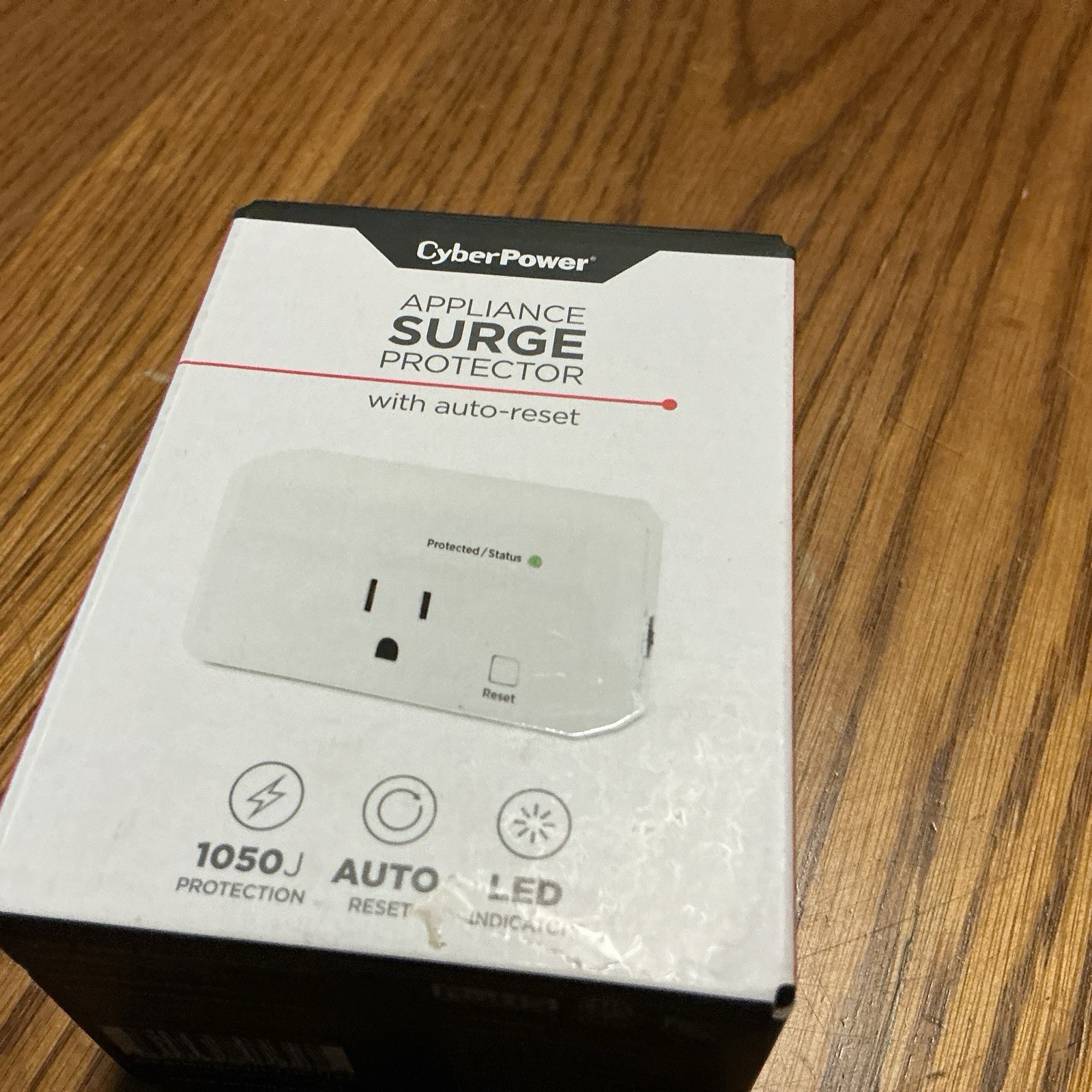 CyberPower CSP100R Wall-Tap Surge Protector