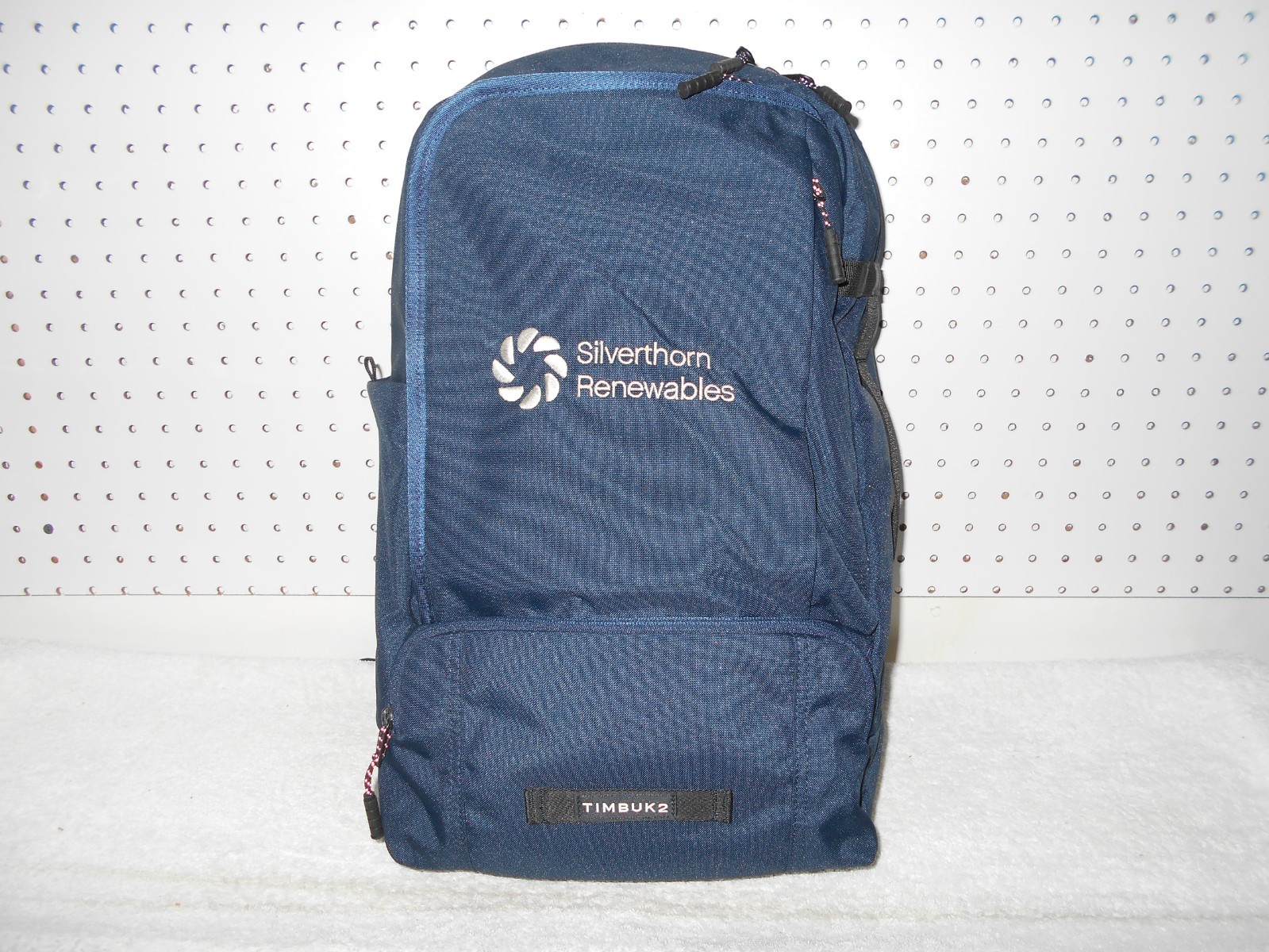 TIMBUK2 Q ECO NAUTICAL BLUE 2.0 LAPTOP 18X12X5 BACKPACK                       